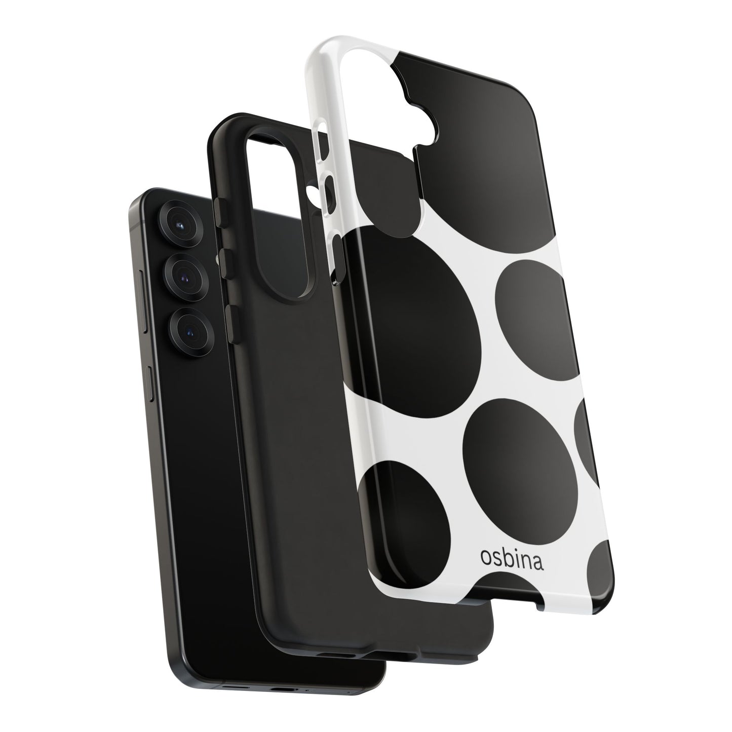 osbina | The Noir Bubbles Phone Case | Modern Muse Collection