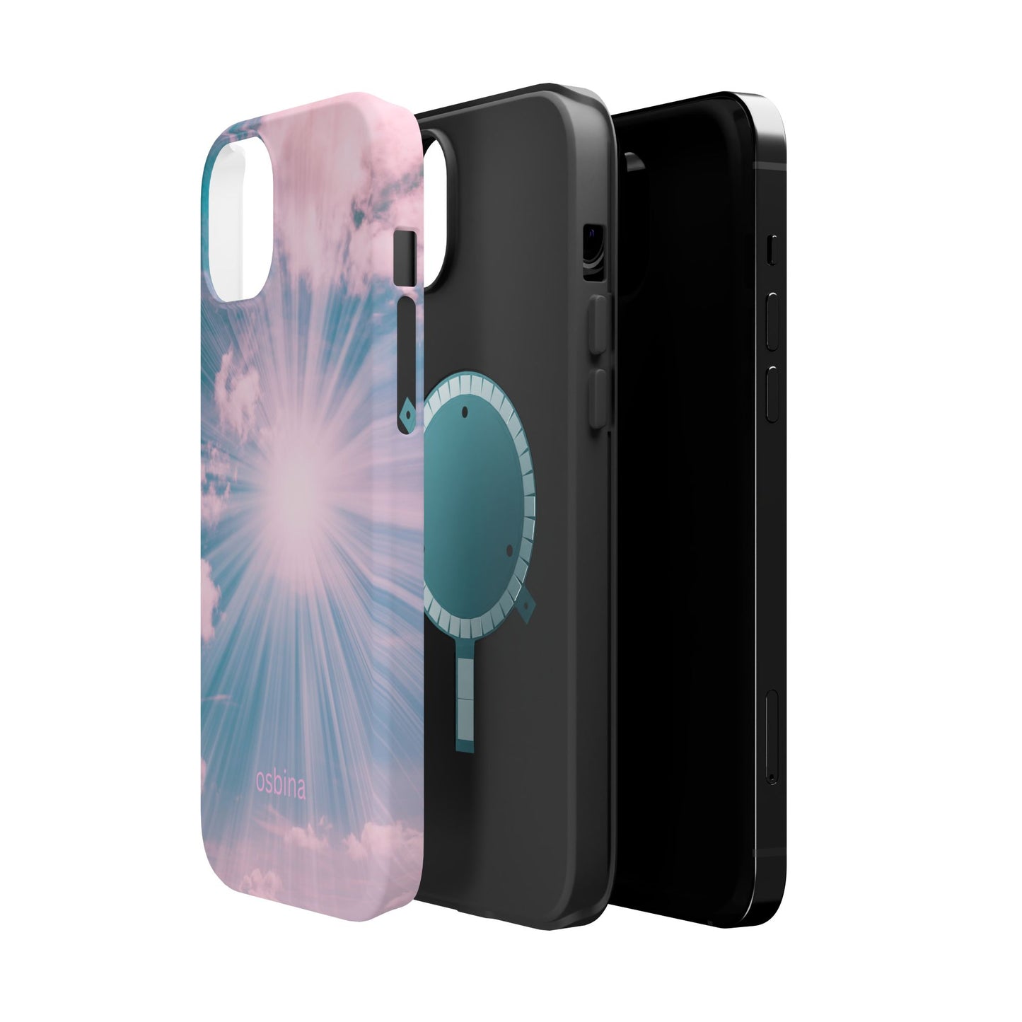 osbina | MagSafe compatible for iPhone | The Sunburst Skies Case | YAYOU Collection Supporting Shine Like Sable