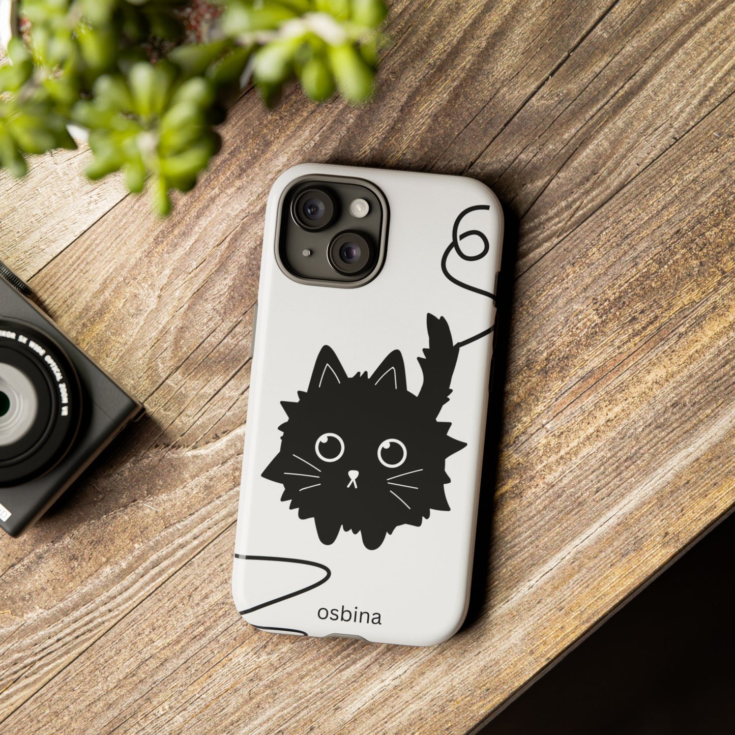 osbina | Midnight Couture Cat Phone Case | Season Collective Collection