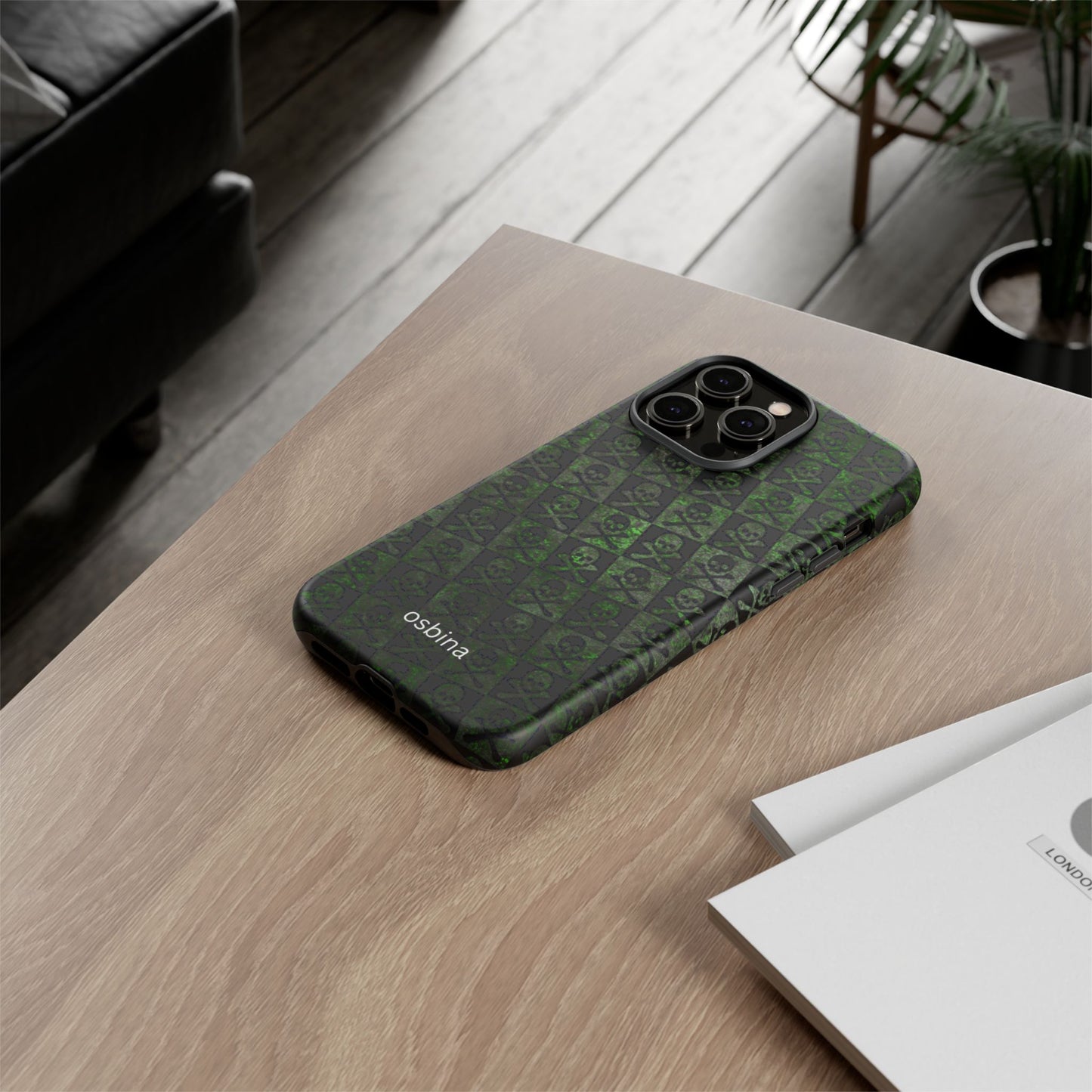 osbina | Skull & Crossbones Phone Case | Season Collective Collection