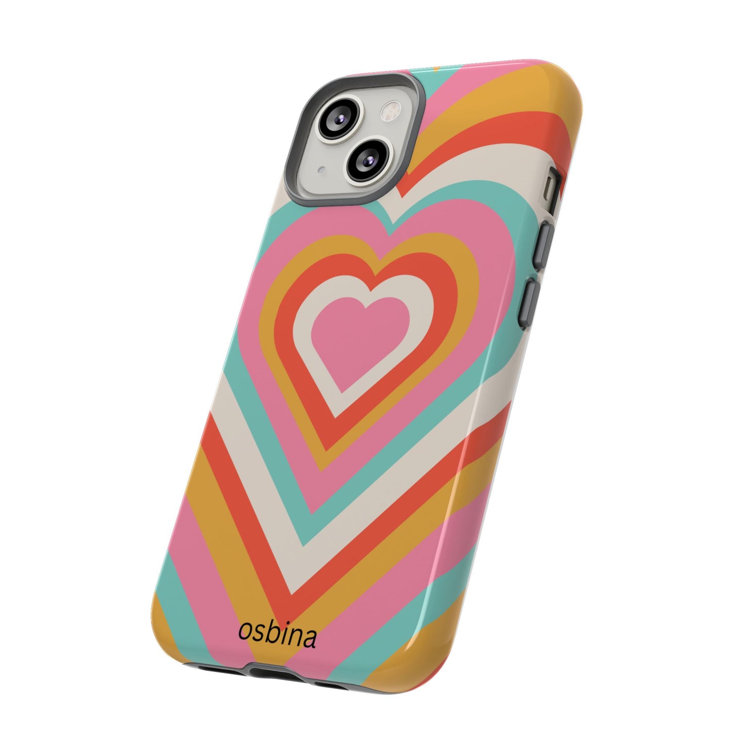 osbina | Heart Nouveau Phone Case | Modern Muse Collection