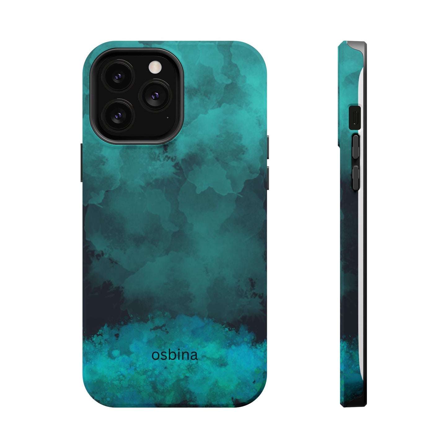 osbina | MagSafe compatible for iPhone | Midnight Aurora Phone Case | Modern Muse Collection