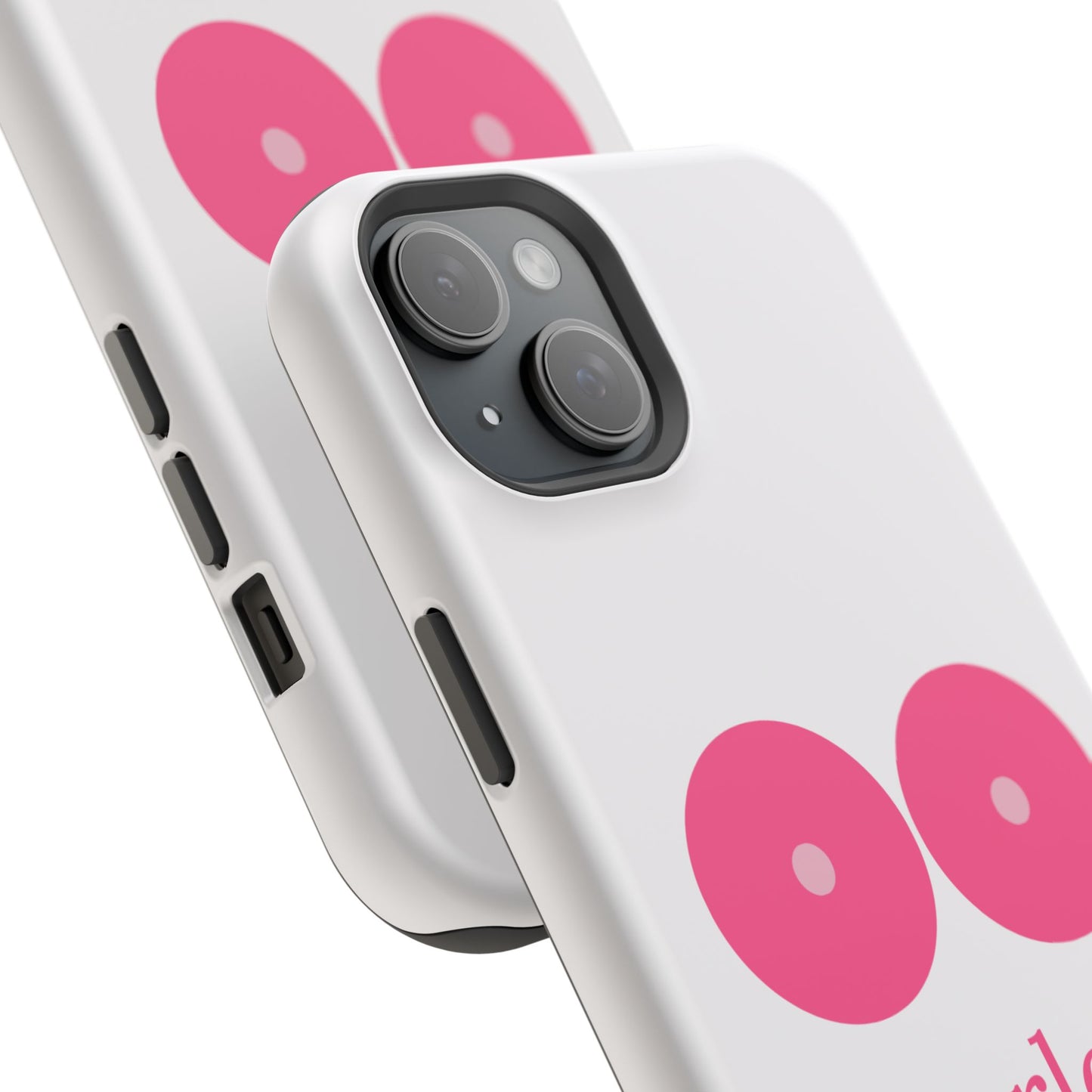 osbina | MagSafe compatible for iPhone | Limited Edition The Fearless Tatas Case in Light Pink + Soft Pink + Hot Pink | The Pink October Collection | Inspired By