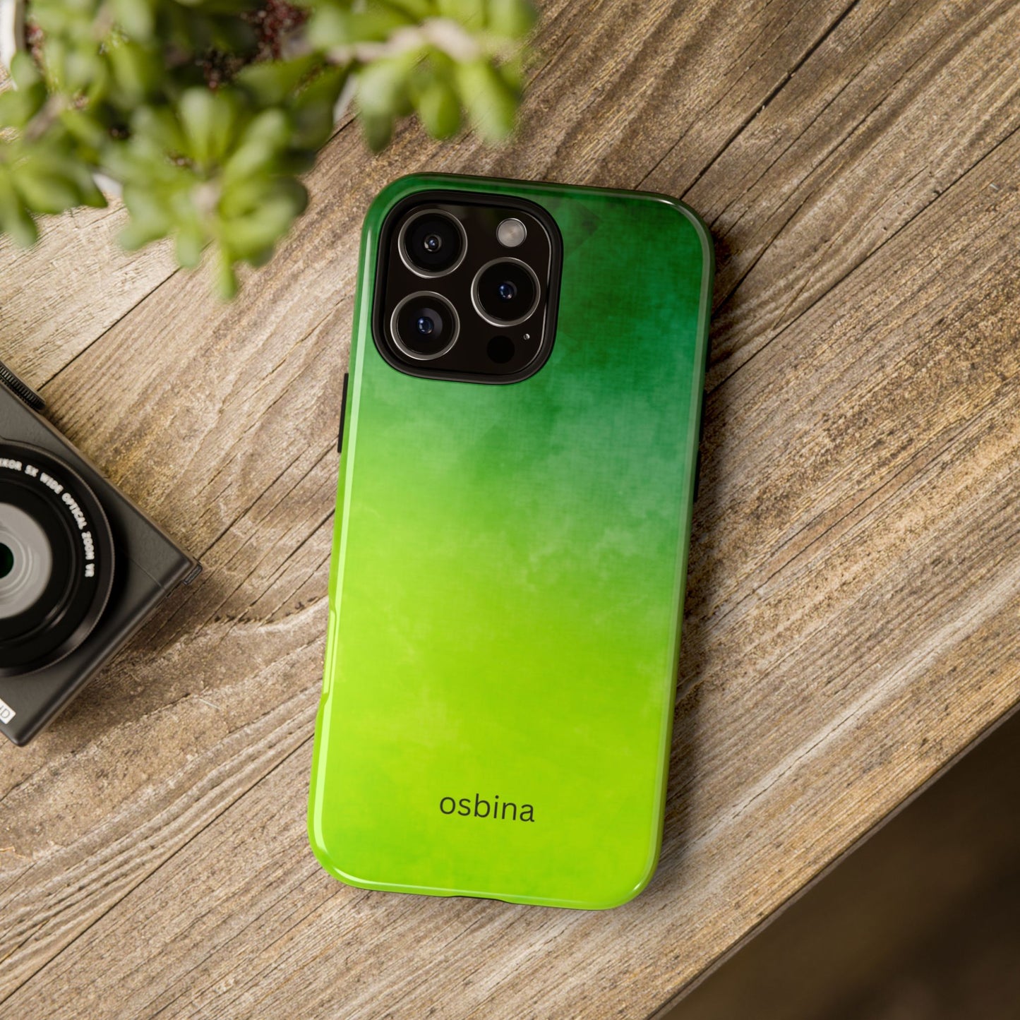 osbina | The Verde Glow Phone Case | Color Edit Collection