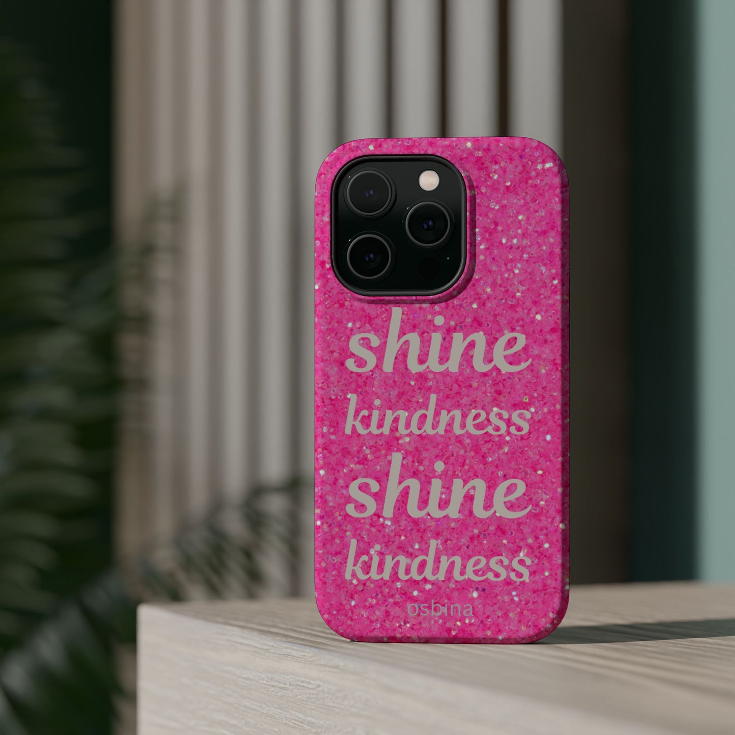 osbina | MagSafe | The Glittering Kindness Case | YAYOU Collection Supporting Shine Like Sable