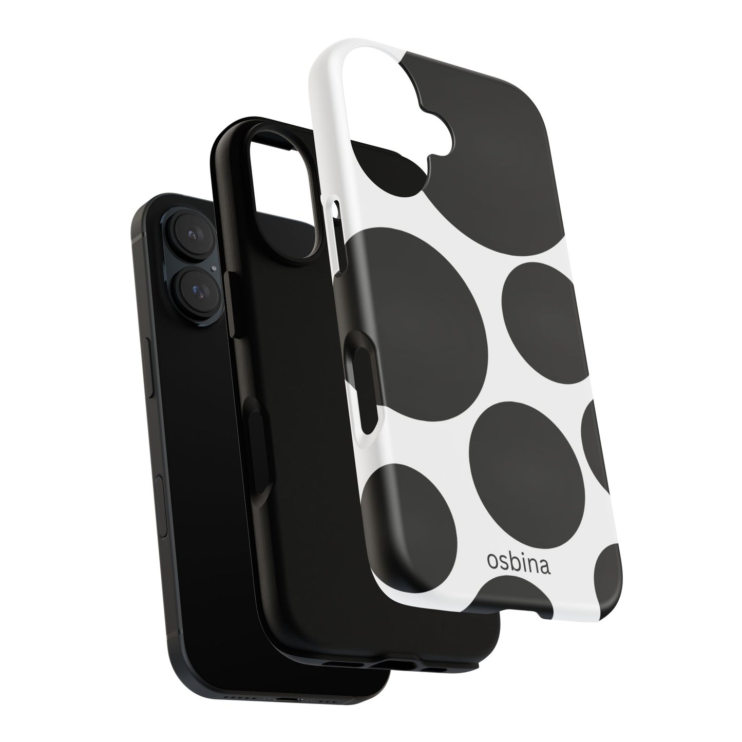 osbina | The Noir Bubbles Phone Case | Modern Muse Collection
