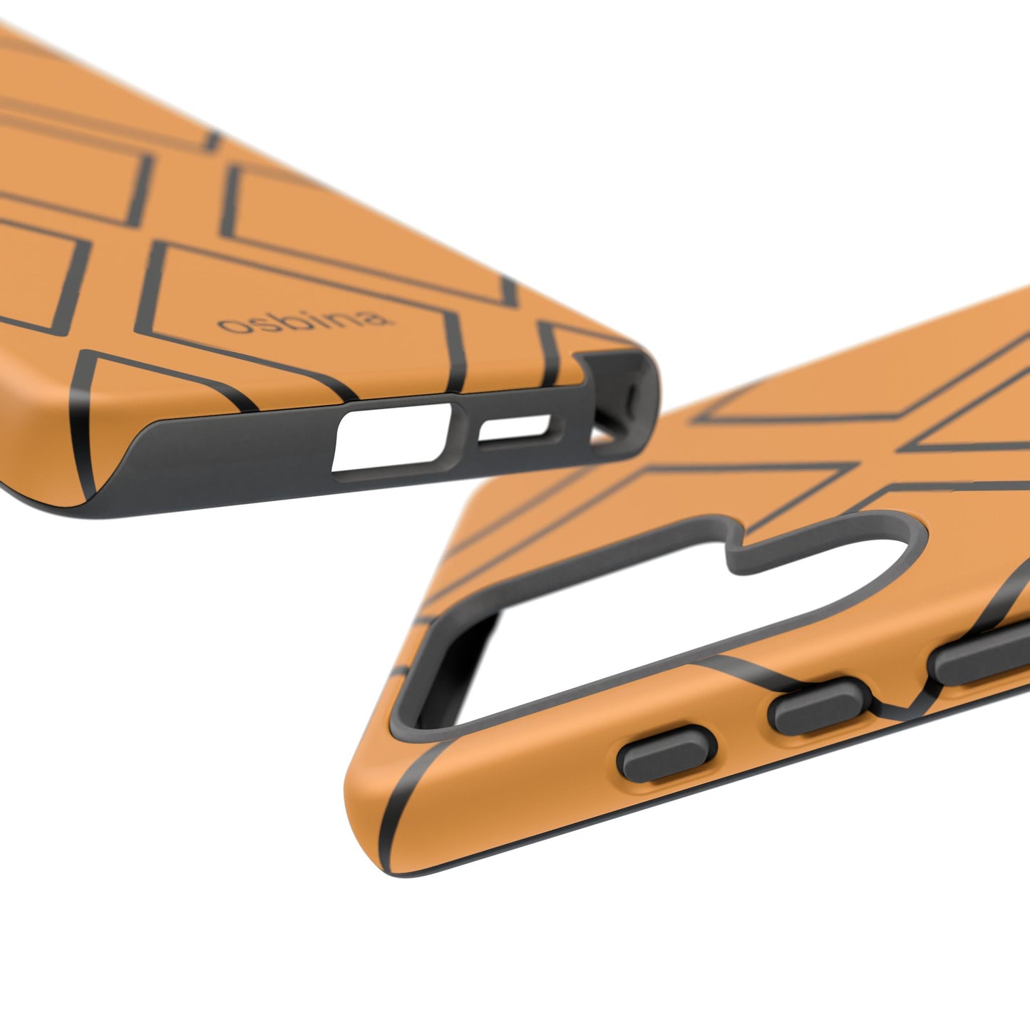 osbina | Diamonds Are Your Phone’s Best Friend — The Orange + Black Diamond Case | The Season Collective