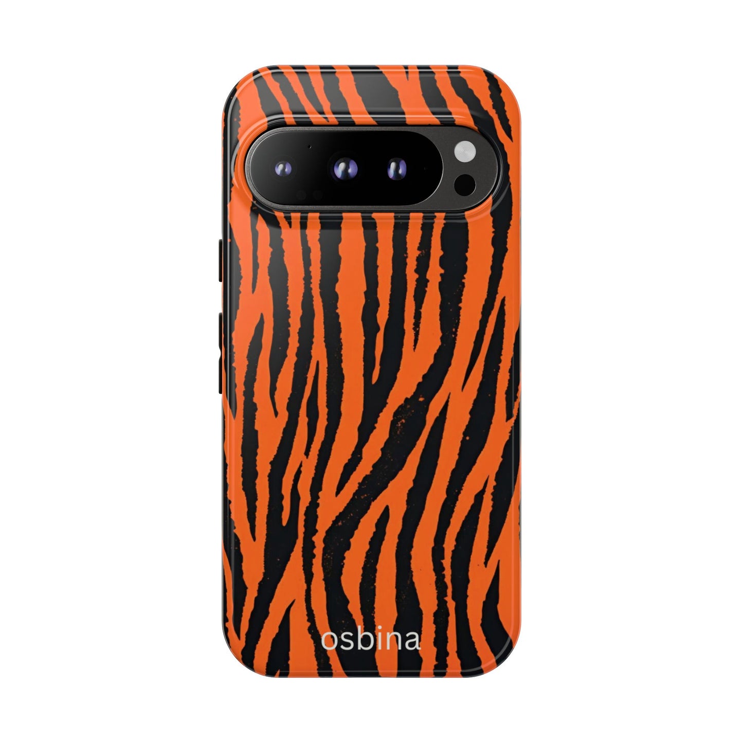 osbina | Tiger, But Make It Chic — The Bengal Stripe Case in Orange + Black | The Season Collective