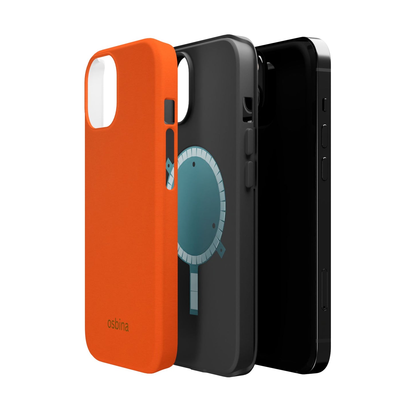 osbina | MagSafe compatible for iPhone | The Ember Phone Case | Modern Man Collection