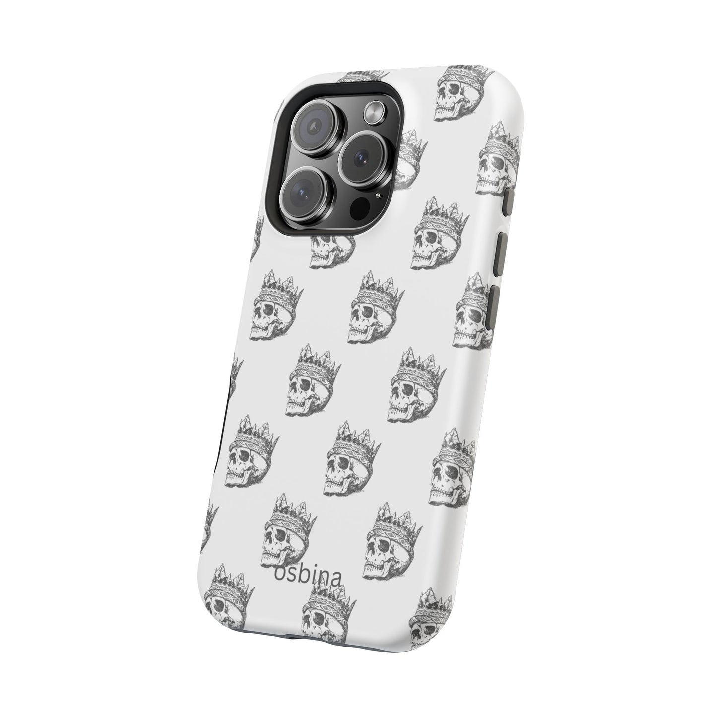 osbina | MagSafe compatible for iPhone | Skulls Royale Phone Case | Season Collective Collection