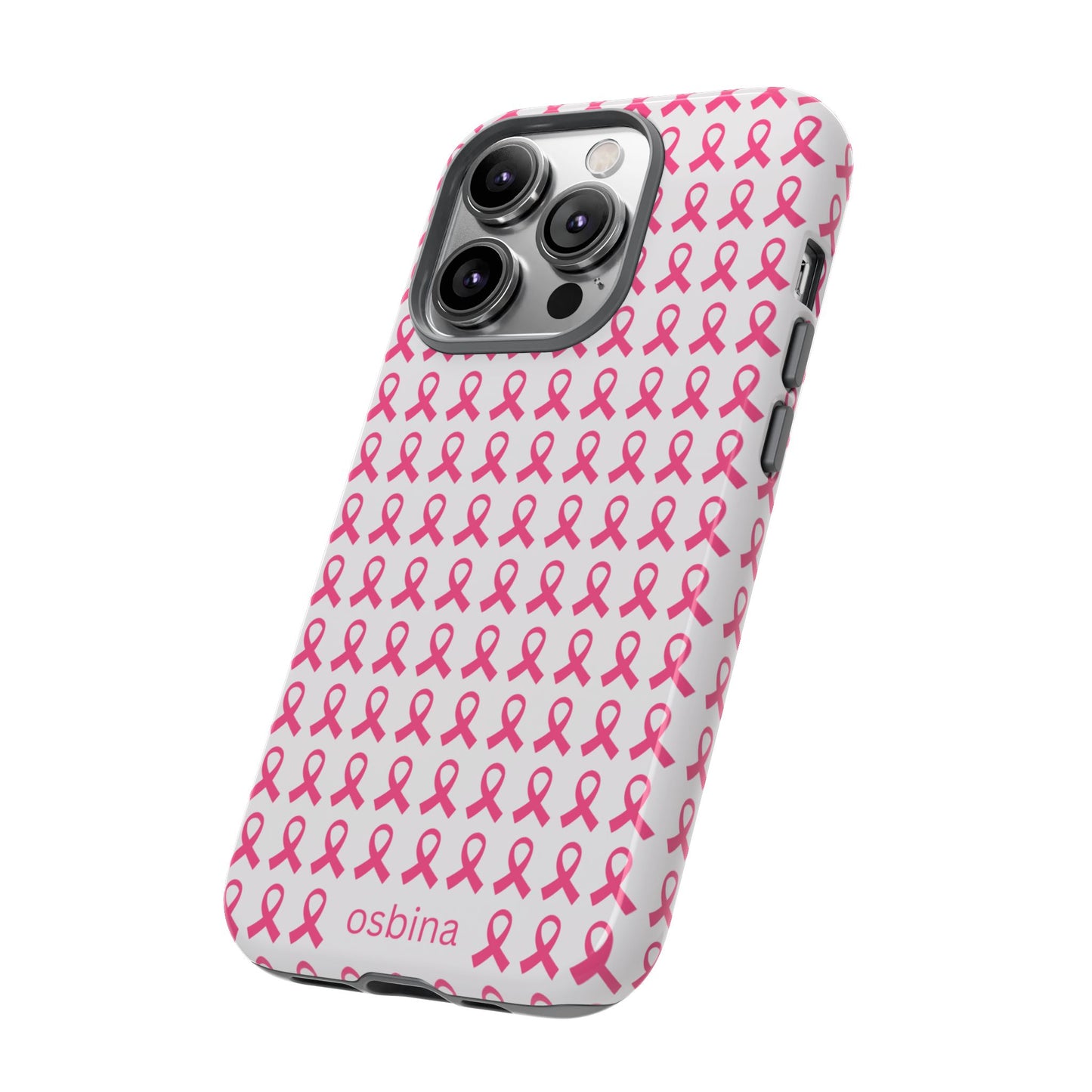 osbina | Limited Edition The Side by Side Pink Ribbon Case in Light Pink + Soft Pink + Hot Pink | The Pink October Collection | Inspired By