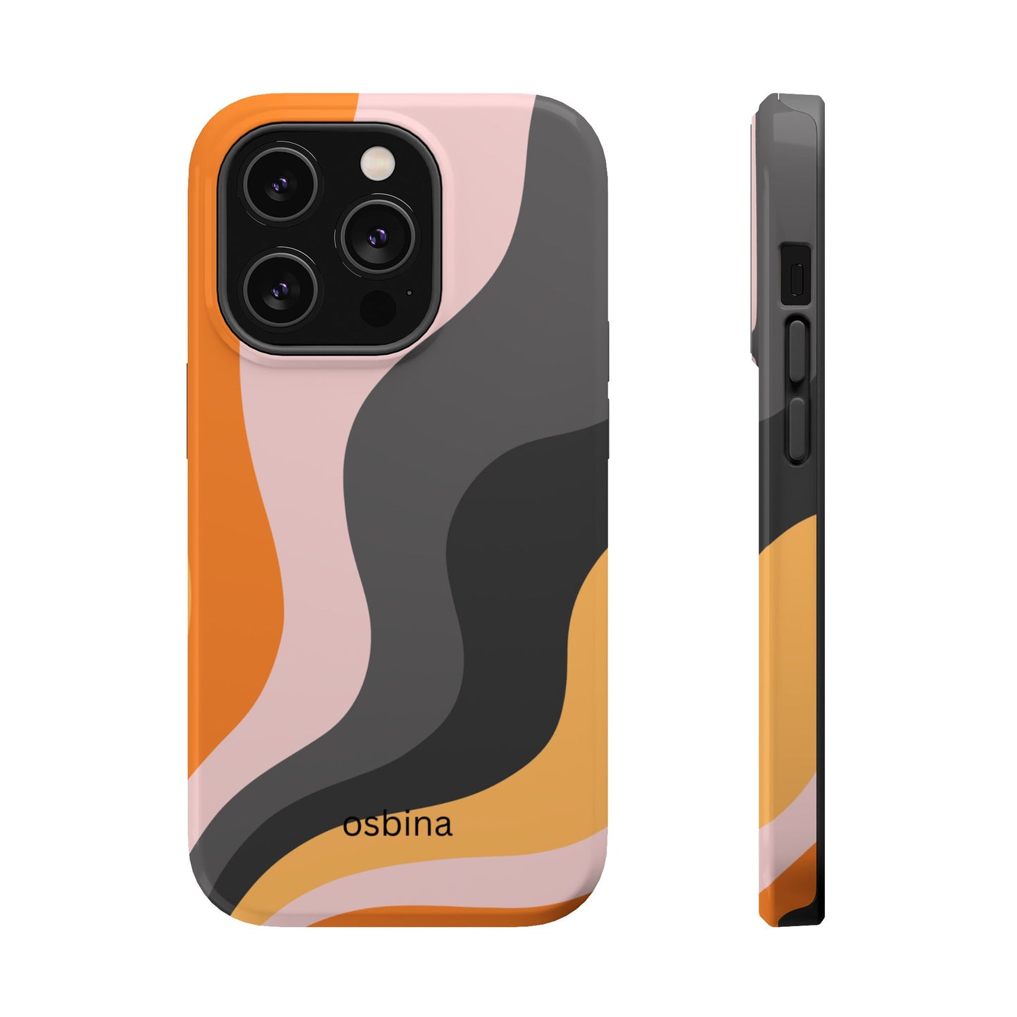 osbina | MagSafe Compatible for iPhone | The Case That Says “Fall, But Make It Fashion” | Retro Swirl Edition | The Season Collective