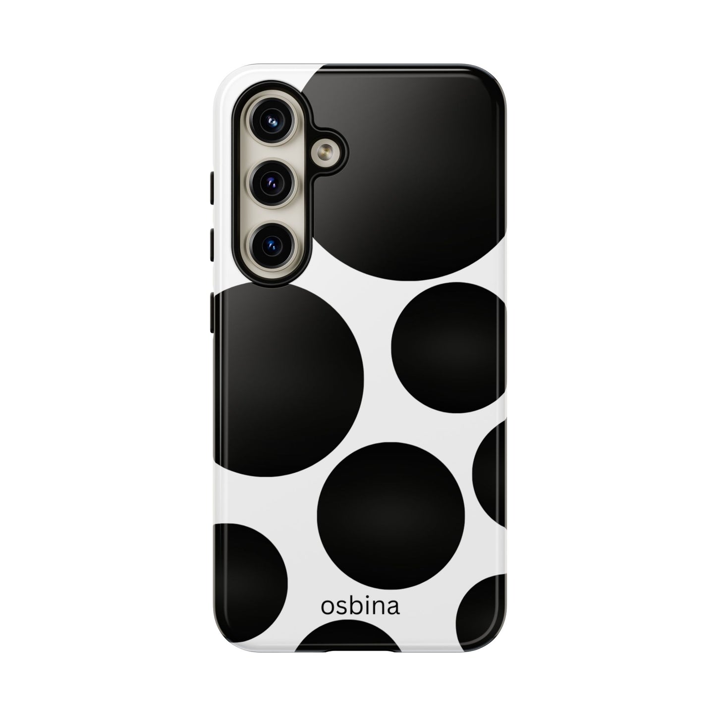 osbina | The Noir Bubbles Phone Case | Modern Muse Collection