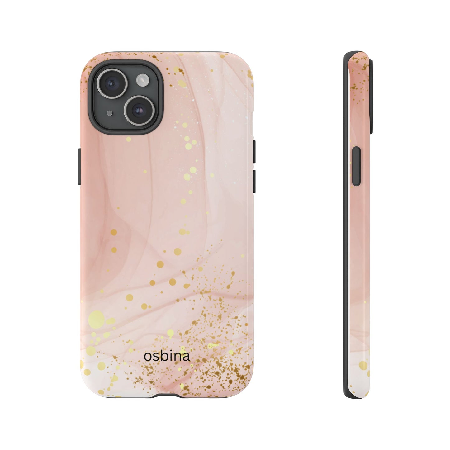 osbina | Pink Chic Stardust Cloud Phone Case | Modern Muse Collection