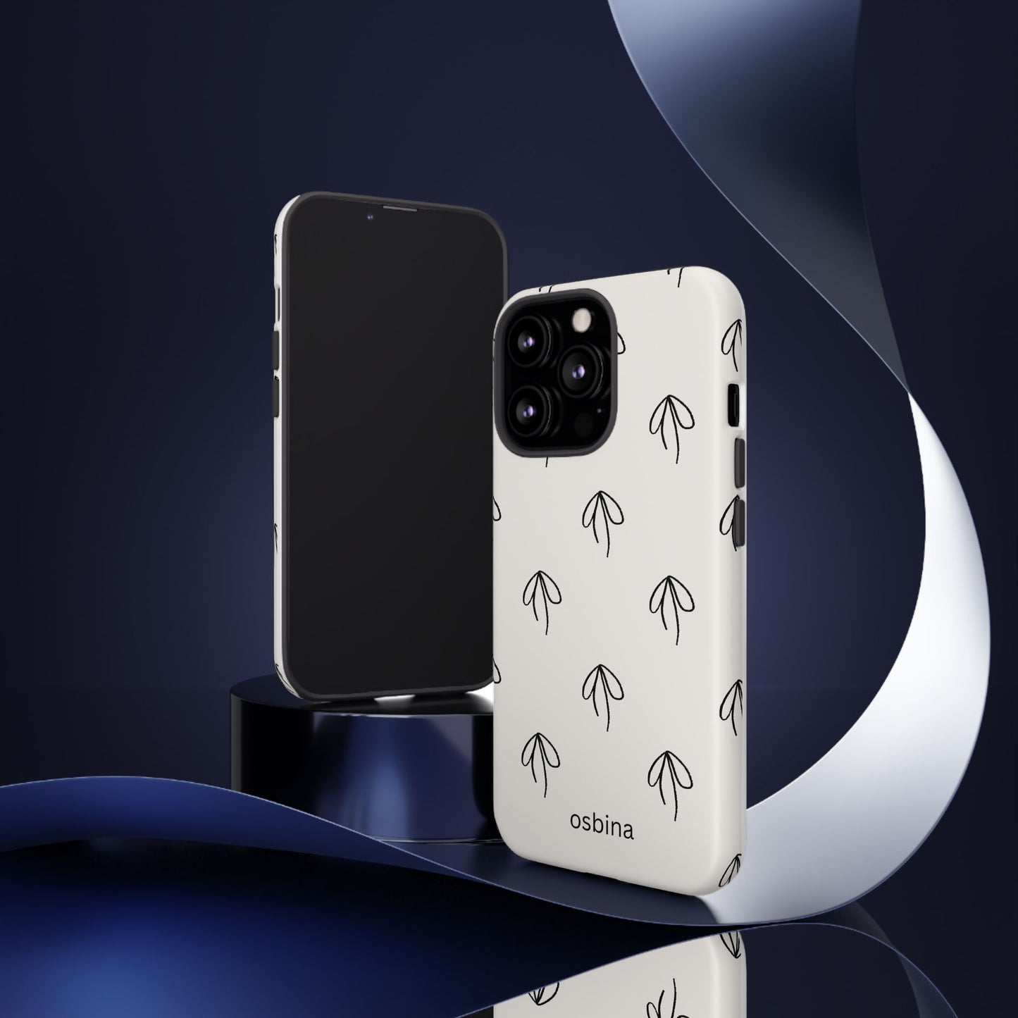 osbina | Linéa Flora Minimalistic Flower Phone Case | Modern Muse Collection