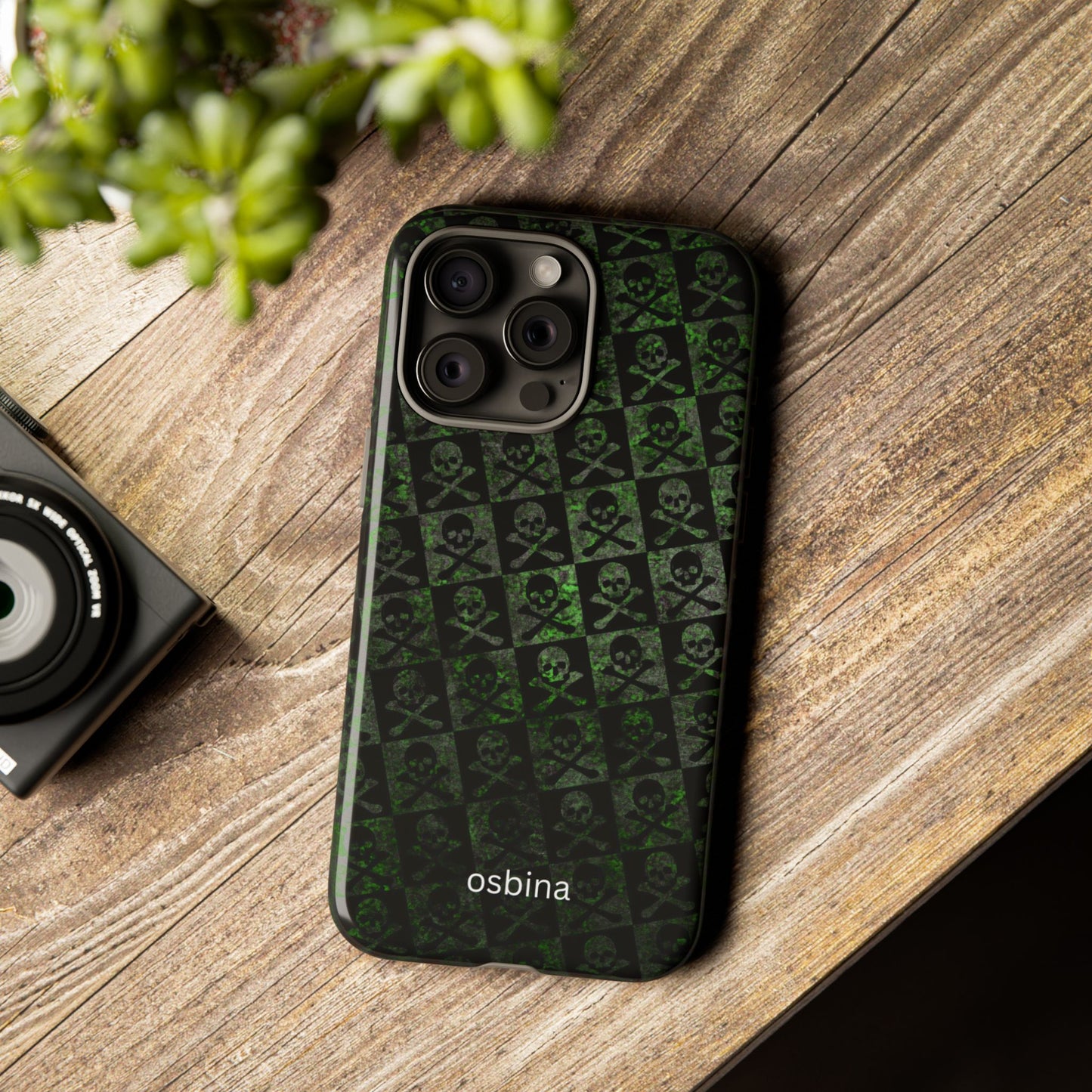 osbina | Skull & Crossbones Phone Case | Season Collective Collection