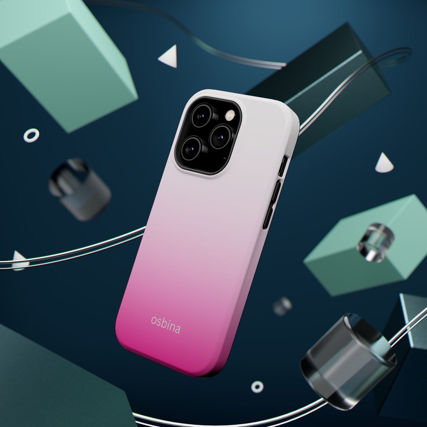 osbina | MagSafe compatible for iPhone | The Radiant Ombre Case | YAYOU Collection Supporting Shine Like Sable