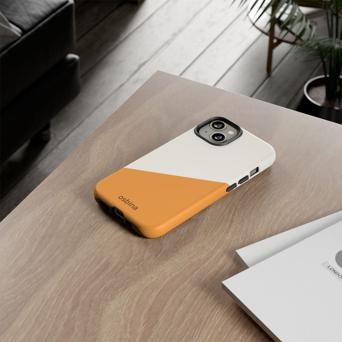 osbina | Divide & Conquer — The Orange + White Split Diagonal Case | The Season Collective