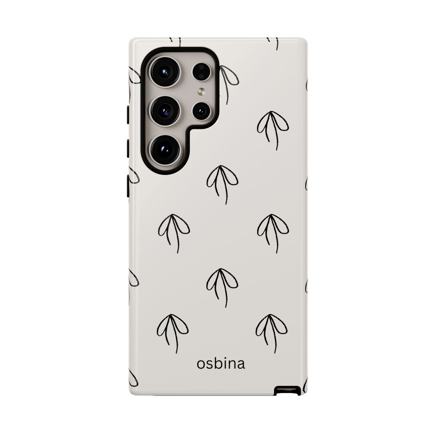 osbina | Linéa Flora Minimalistic Flower Phone Case | Modern Muse Collection