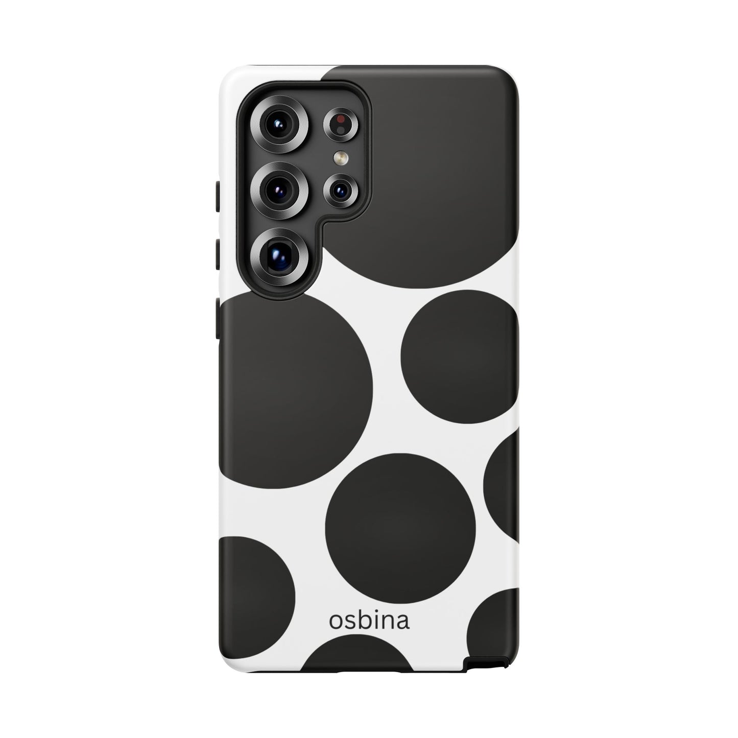 osbina | The Noir Bubbles Phone Case | Modern Muse Collection