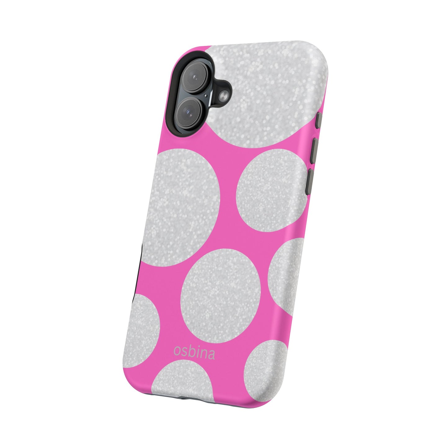 osbina | MagSafe compatible for iPhone | The Sparkling Bubbles Case | YAYOU Collection Supporting Shine Like Sable