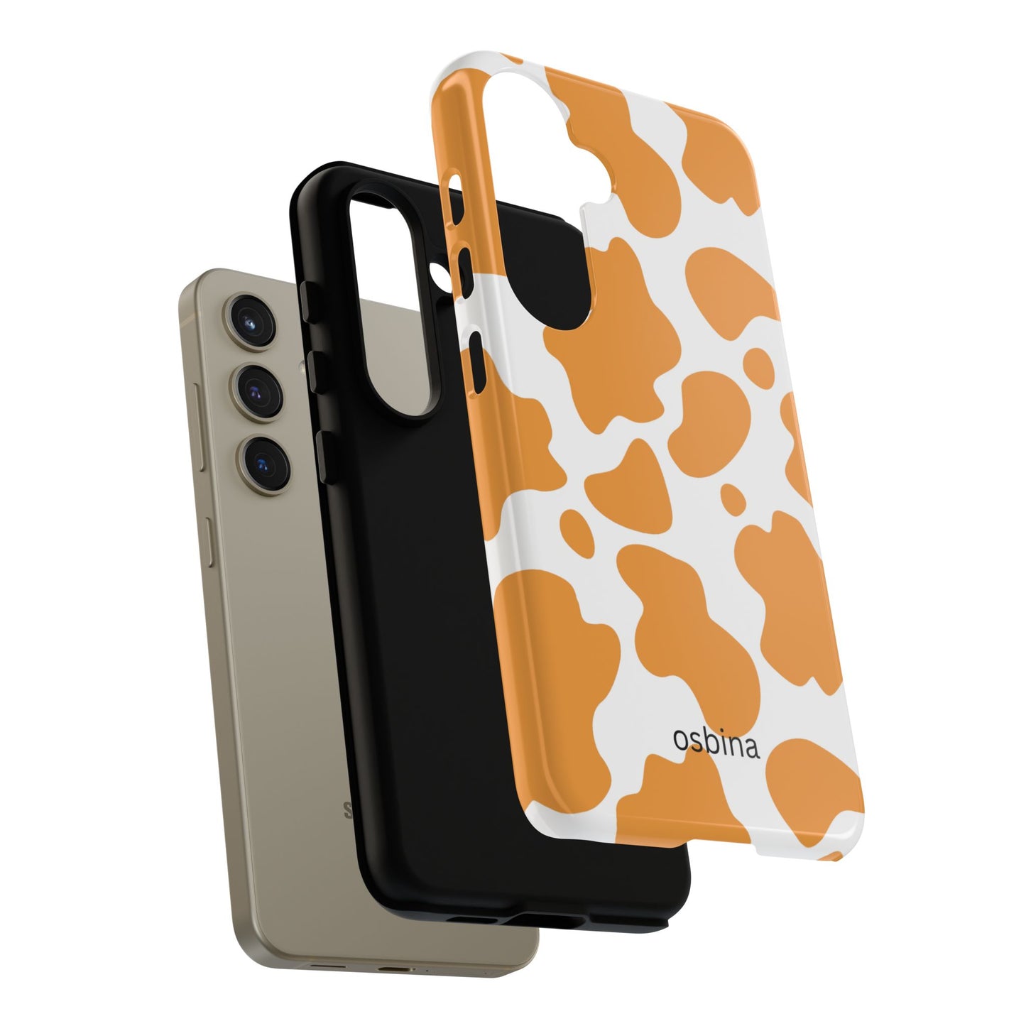 osbina | Holy Cow, It’s Chic — The Orange Cow Print Case | The Season Collective
