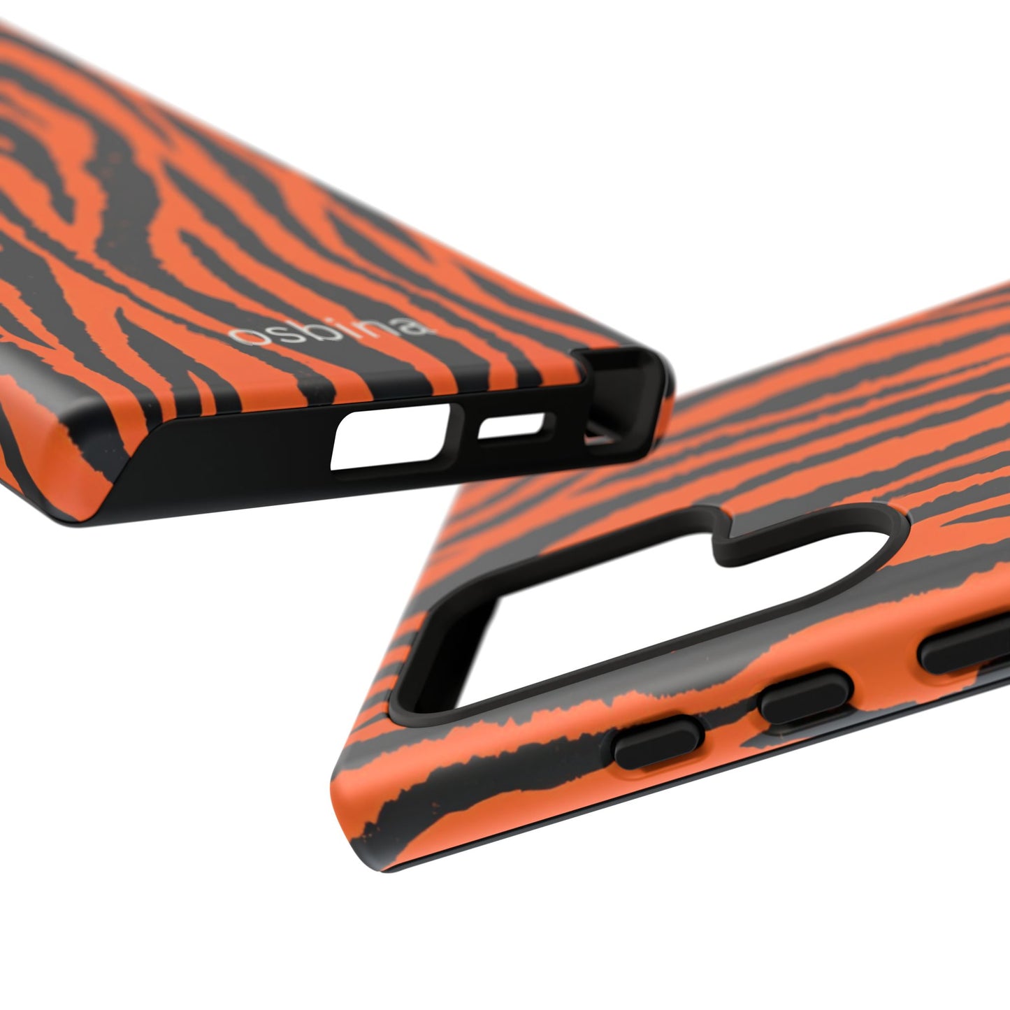 osbina | Tiger, But Make It Chic — The Bengal Stripe Case in Orange + Black | The Season Collective