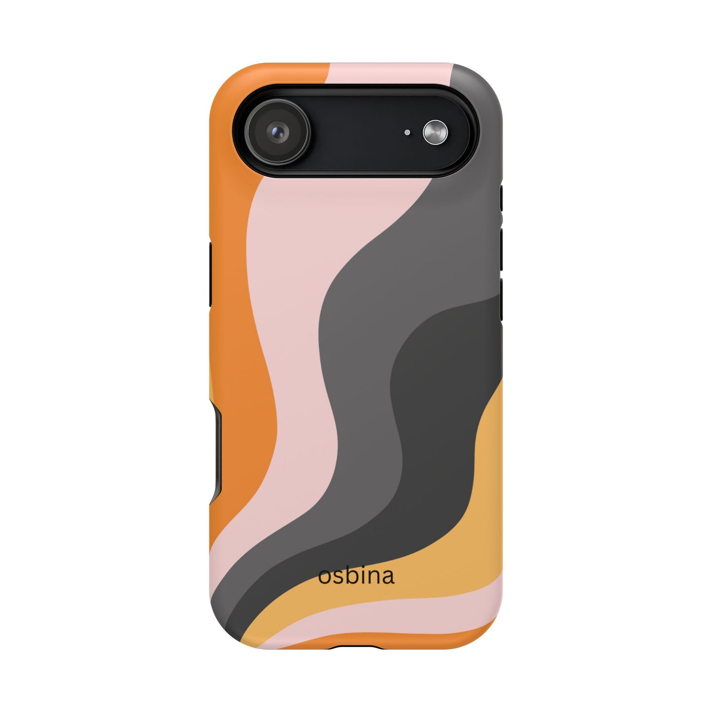 osbina | MagSafe Compatible for iPhone | The Case That Says “Fall, But Make It Fashion” | Retro Swirl Edition | The Season Collective
