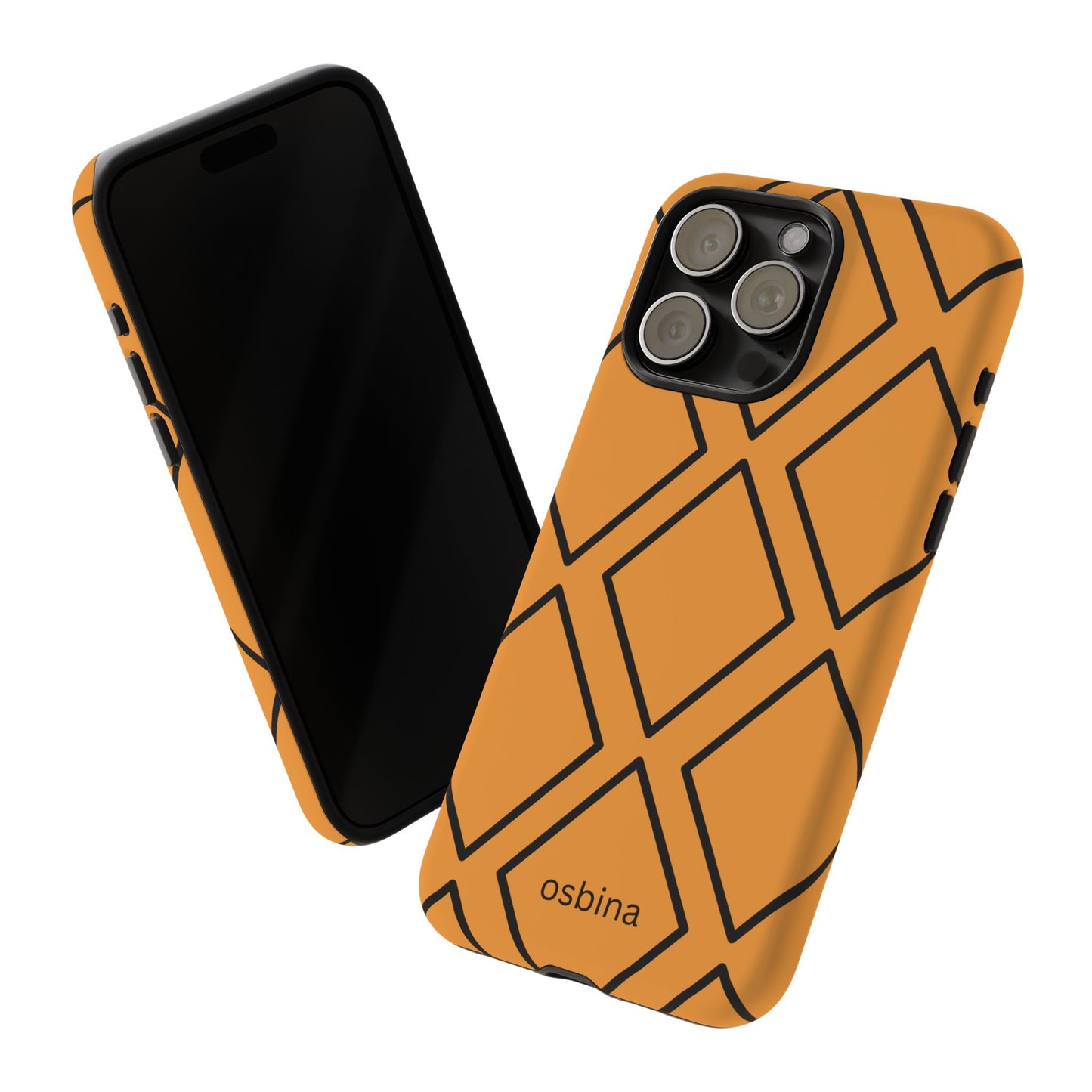 osbina | Diamonds Are Your Phone’s Best Friend — The Orange + Black Diamond Case | The Season Collective