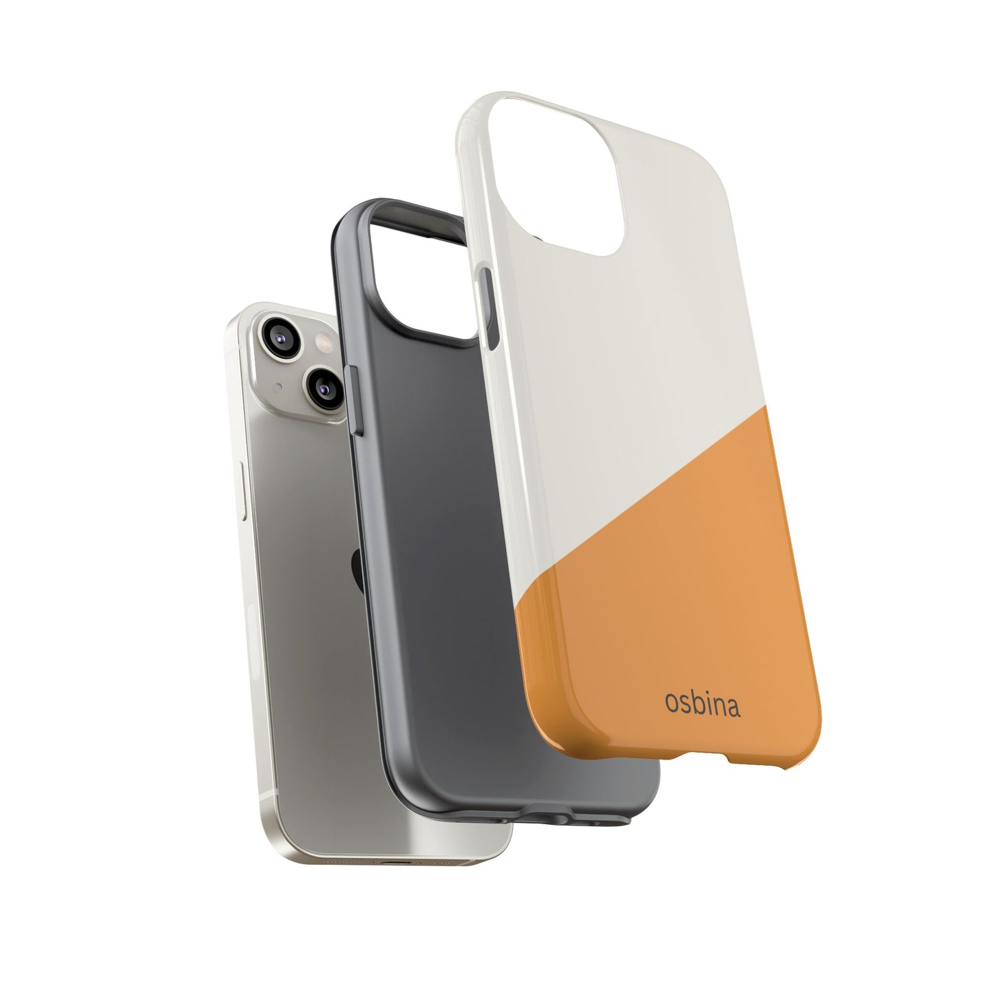 osbina | Divide & Conquer — The Orange + White Split Diagonal Case | The Season Collective