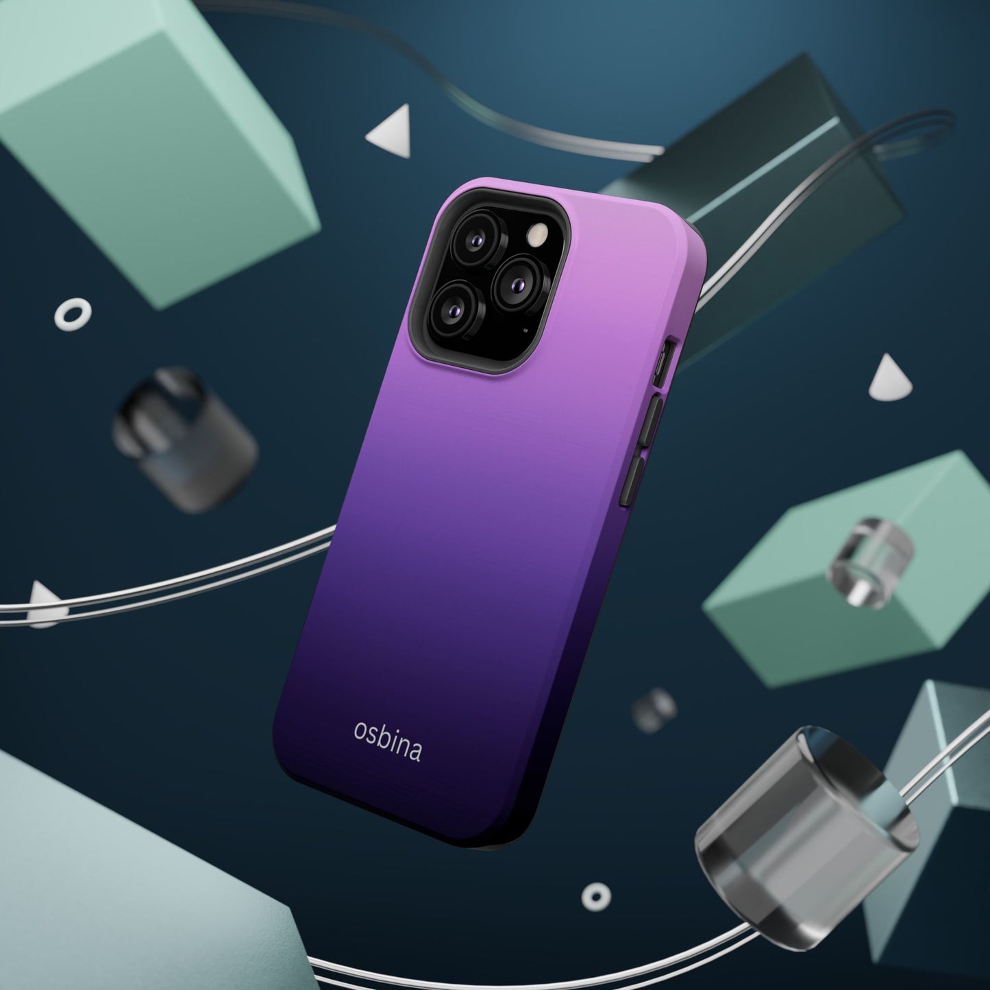 osbina | MagSafe compatible for iPhone | The Violet Haze Phone Case | Color Edit Collection