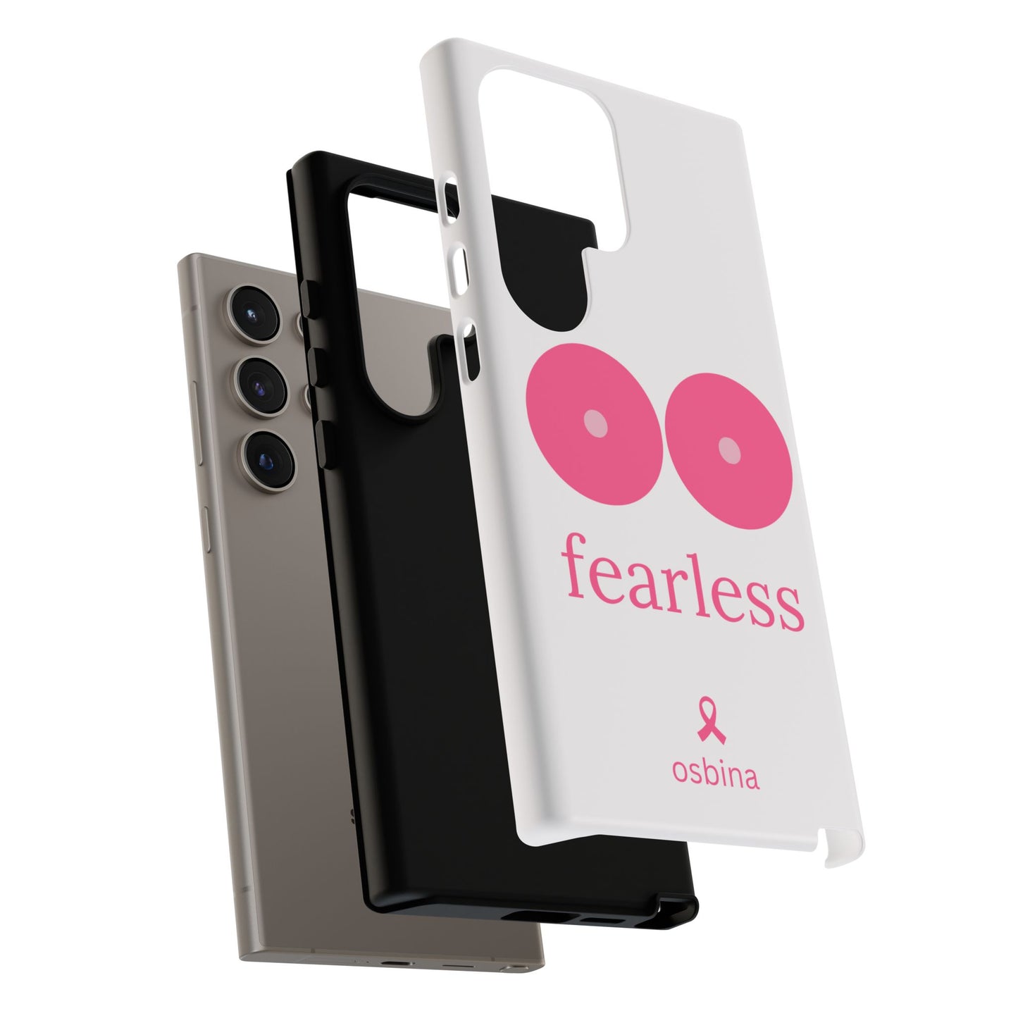 osbina | Limited Edition The Fearless Tatas Case in Light Pink + Soft Pink + Hot Pink | The Pink October Collection | Inspired By