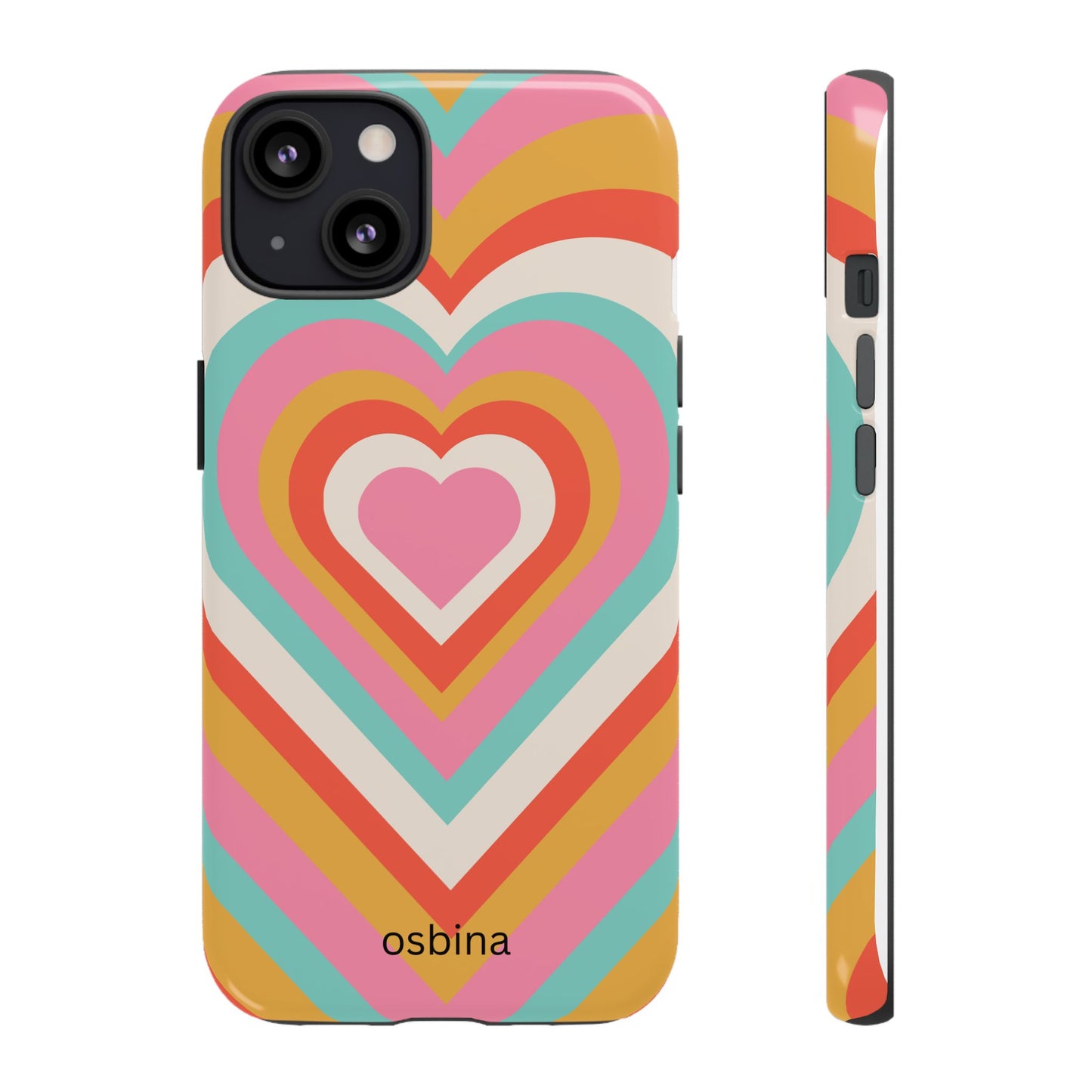 osbina | Heart Nouveau Phone Case | Modern Muse Collection