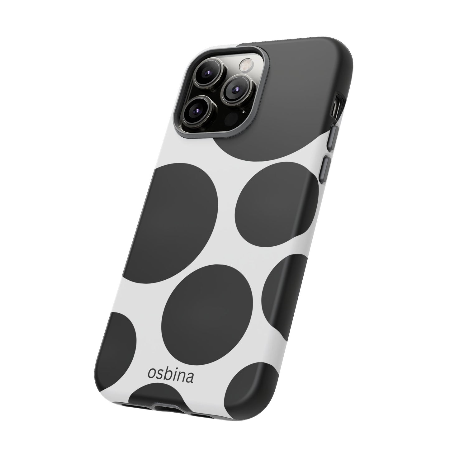 osbina | The Noir Bubbles Phone Case | Modern Muse Collection
