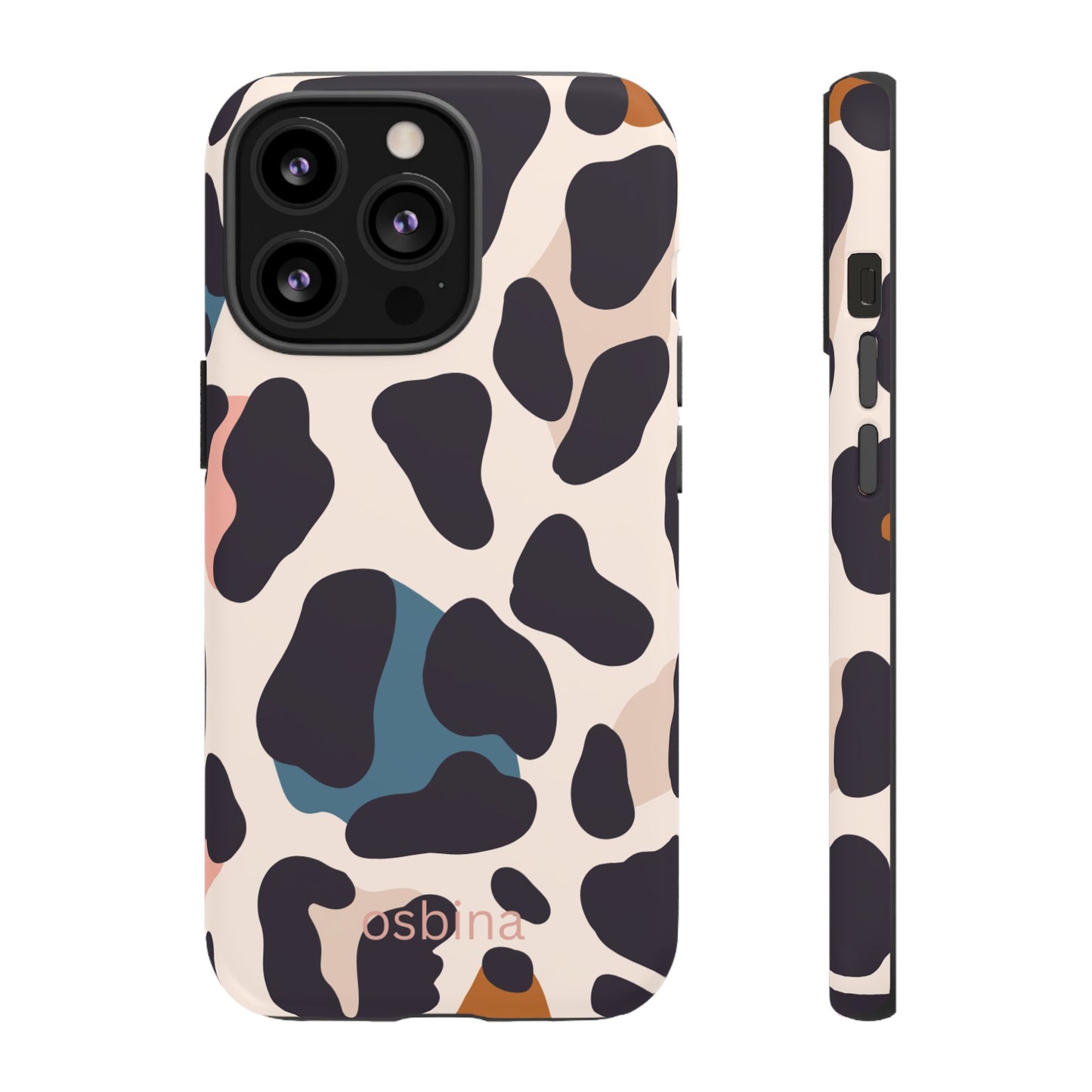 osbina | Leopard Luxe Color Pop Leopard Print Phone Case | Modern Muse Collection