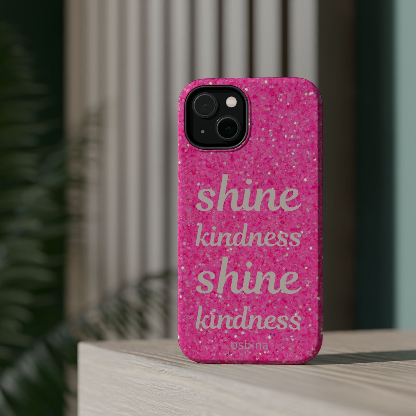 osbina | MagSafe | The Glittering Kindness Case | YAYOU Collection Supporting Shine Like Sable