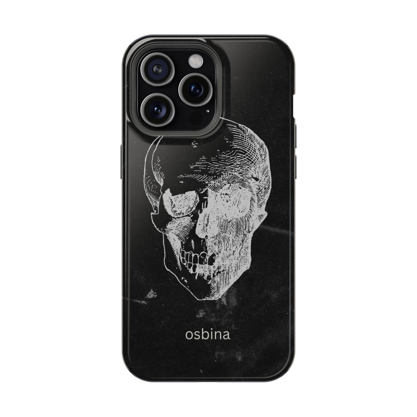 osbina | MagSafe compatible for iPhone | Skull Phone Case | Season Collective Collection