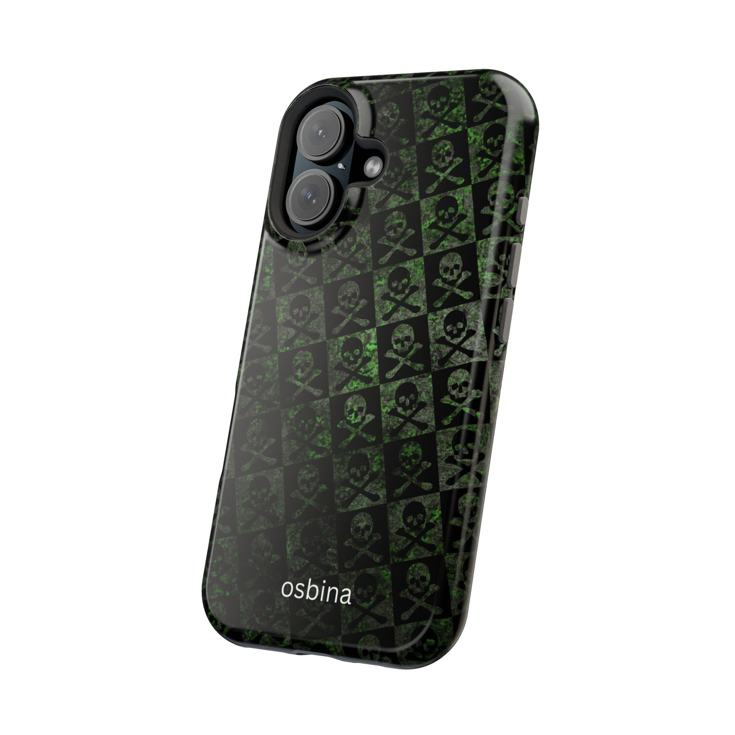 osbina | MagSafe compatible for iPhone | Skull & Crossbones Phone Case | Season Collective Collection