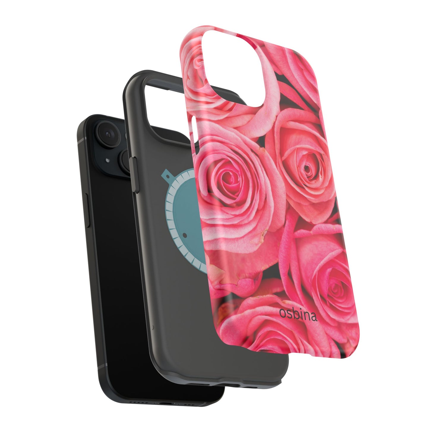 osbina | MagSafe compatible for iPhone | The Roselle Phone Case | Modern Muse Collection