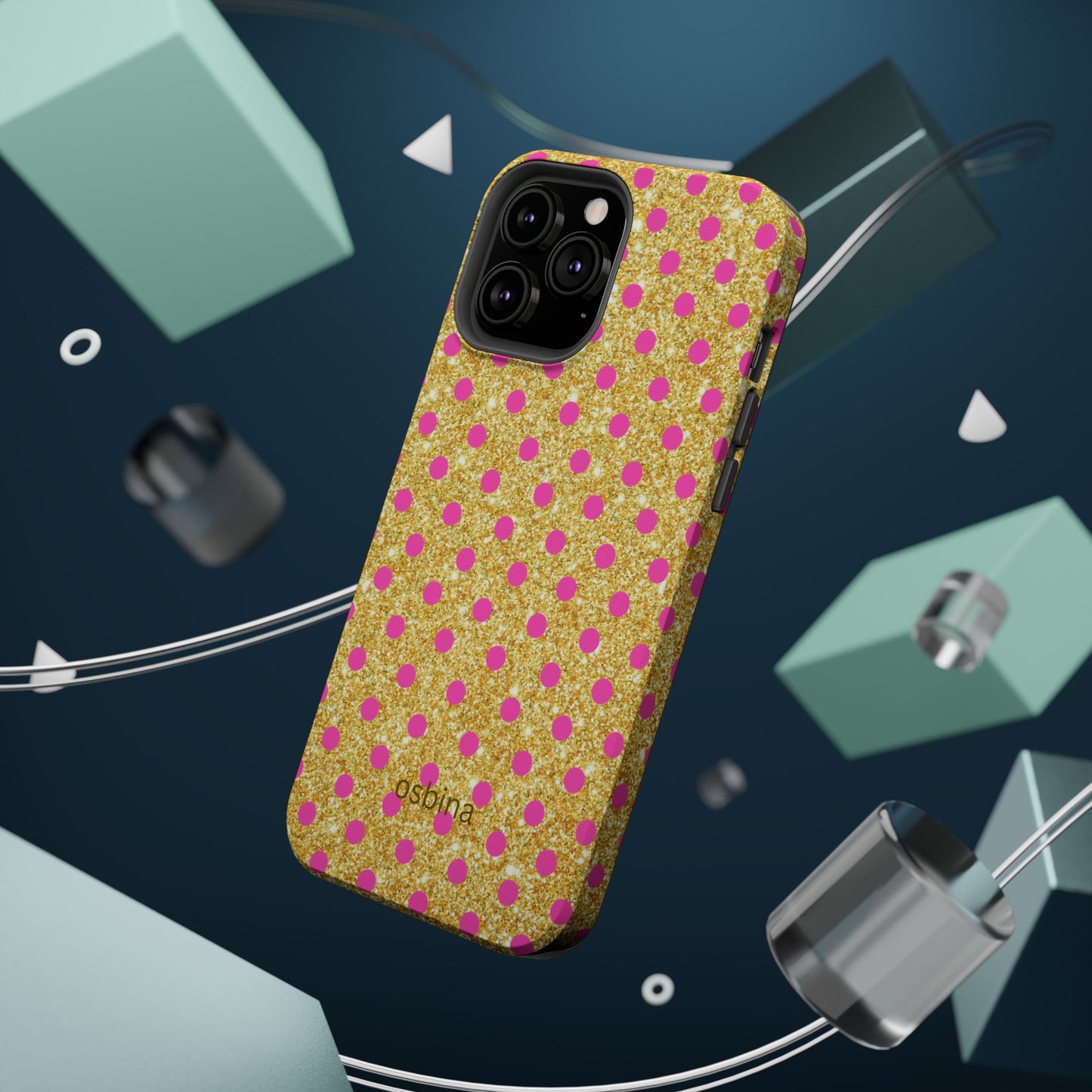 osbina | MagSafe compatible for iPhone | The Elara Phone Case | YAYOU Collection Supporting Shine Like Sable