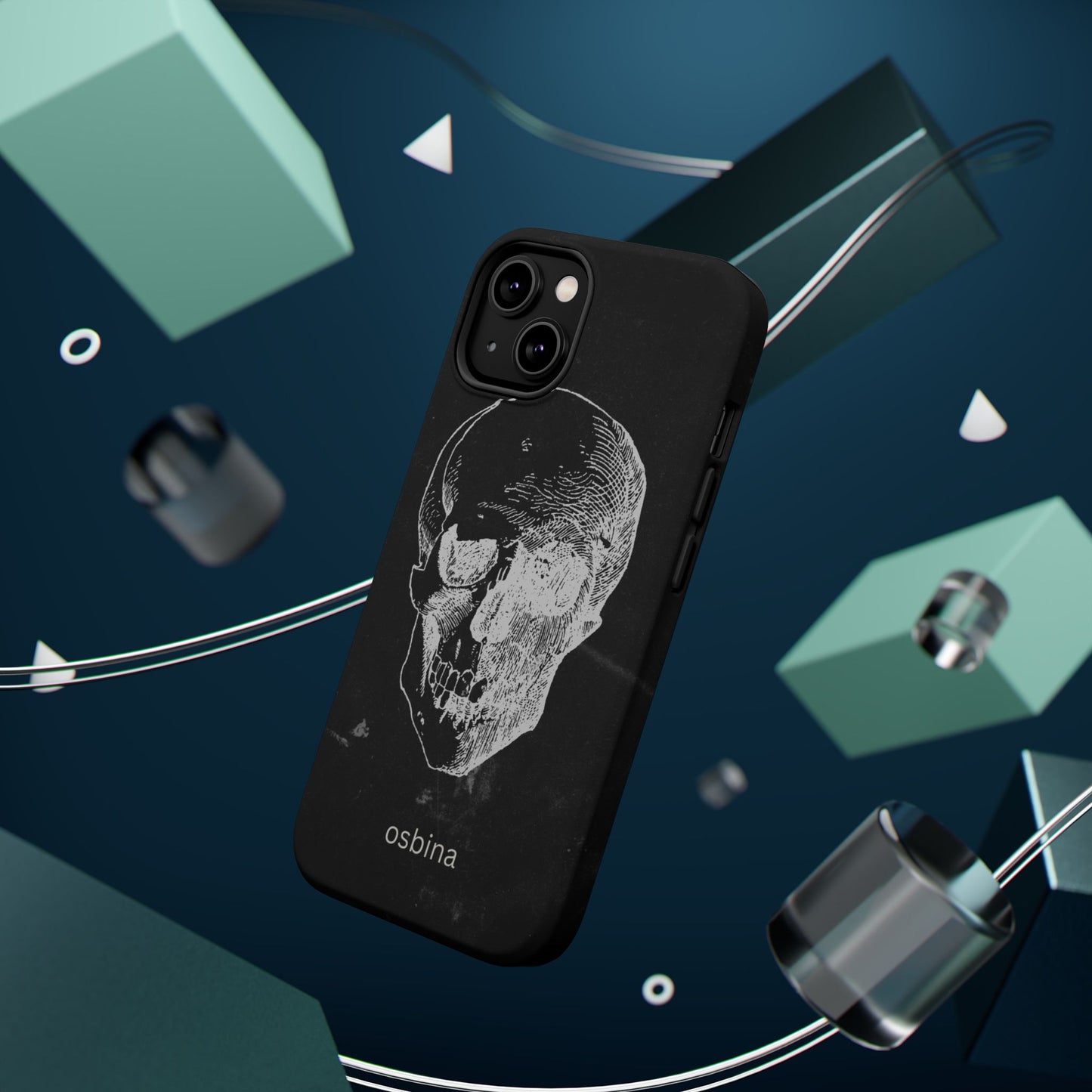 osbina | MagSafe compatible for iPhone | Skull Phone Case | Season Collective Collection