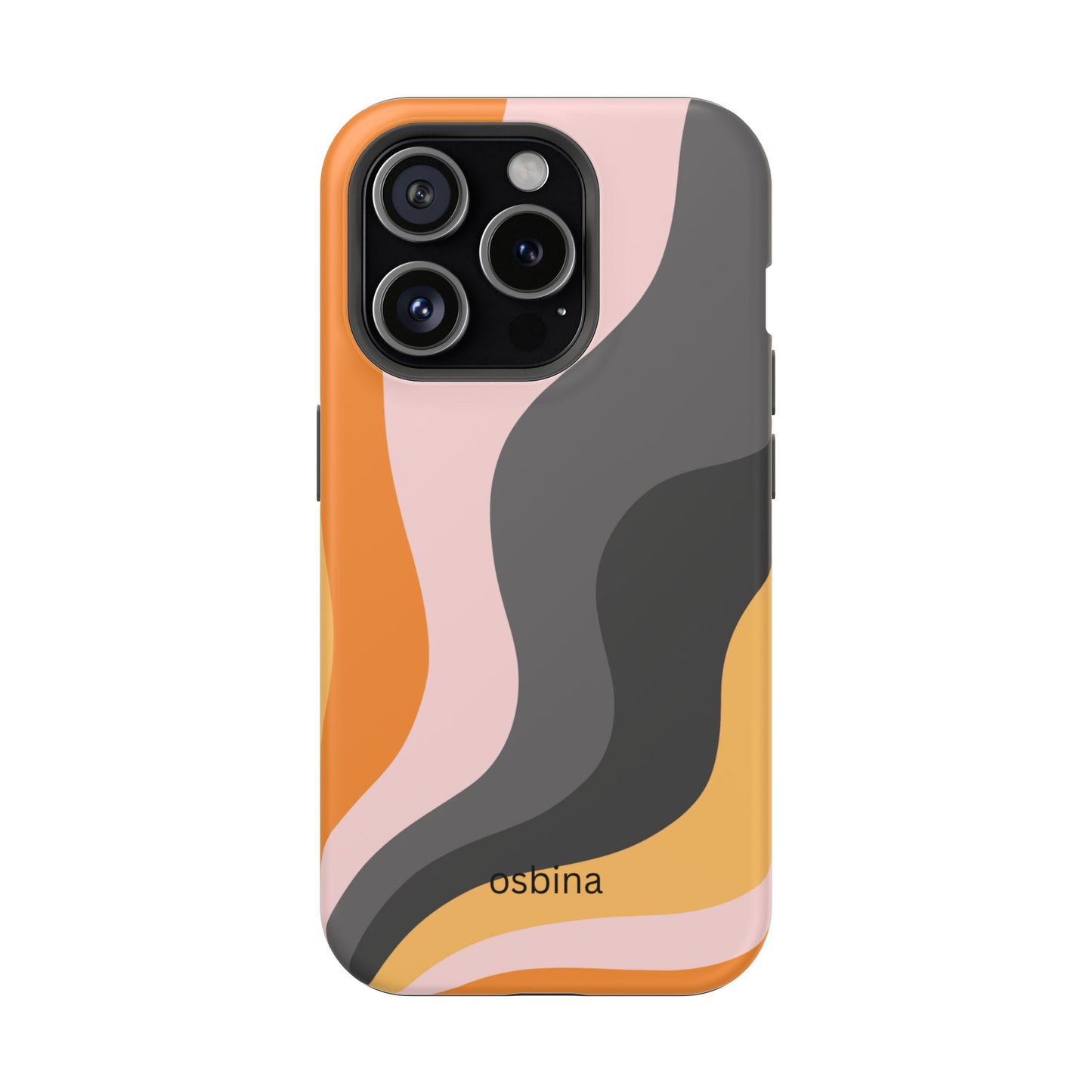 osbina | MagSafe Compatible for iPhone | The Case That Says “Fall, But Make It Fashion” | Retro Swirl Edition | The Season Collective