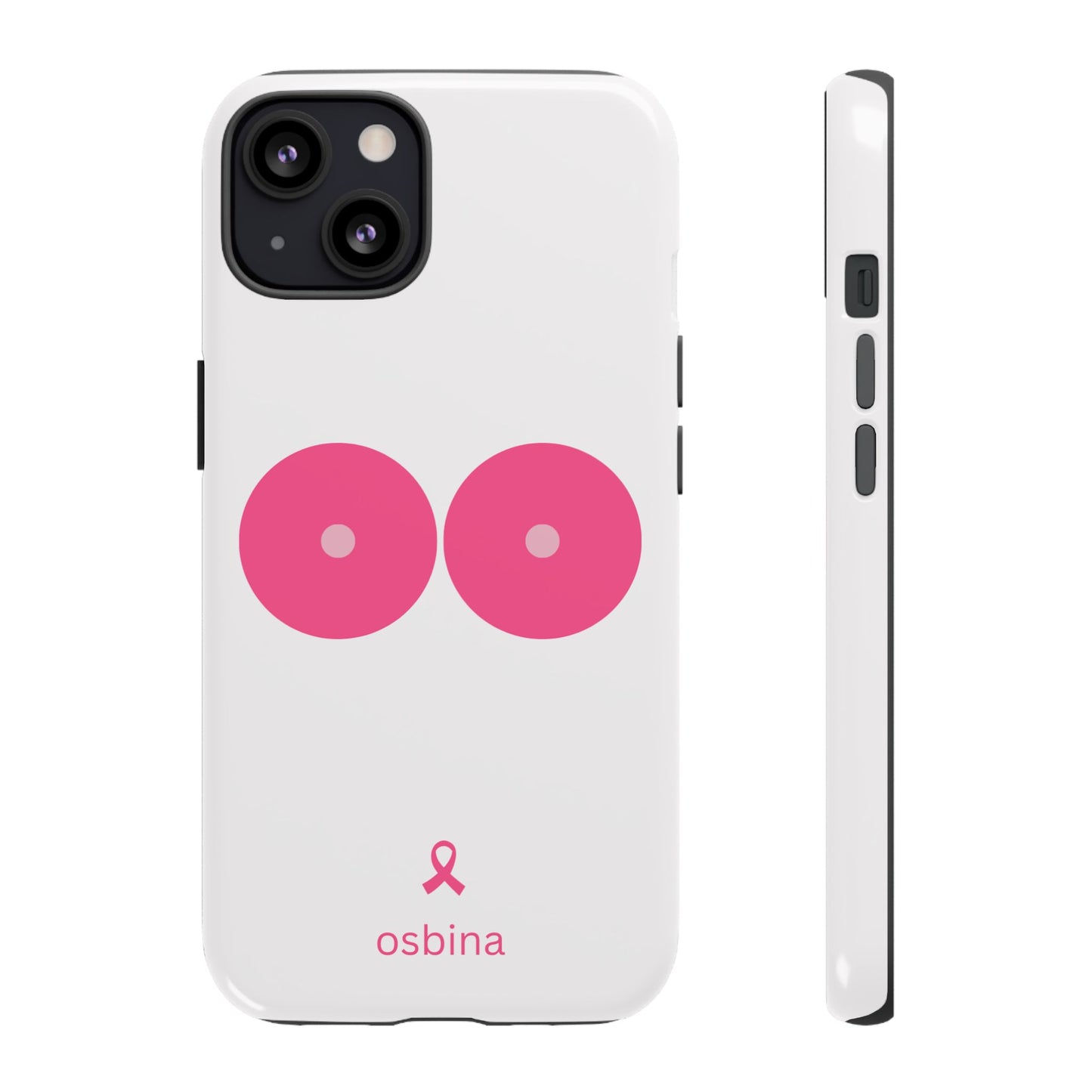 osbina | Limited Edition The Check Your Tatas Case in Light Pink + Soft Pink + Hot Pink | The Pink October Collection | Inspired By
