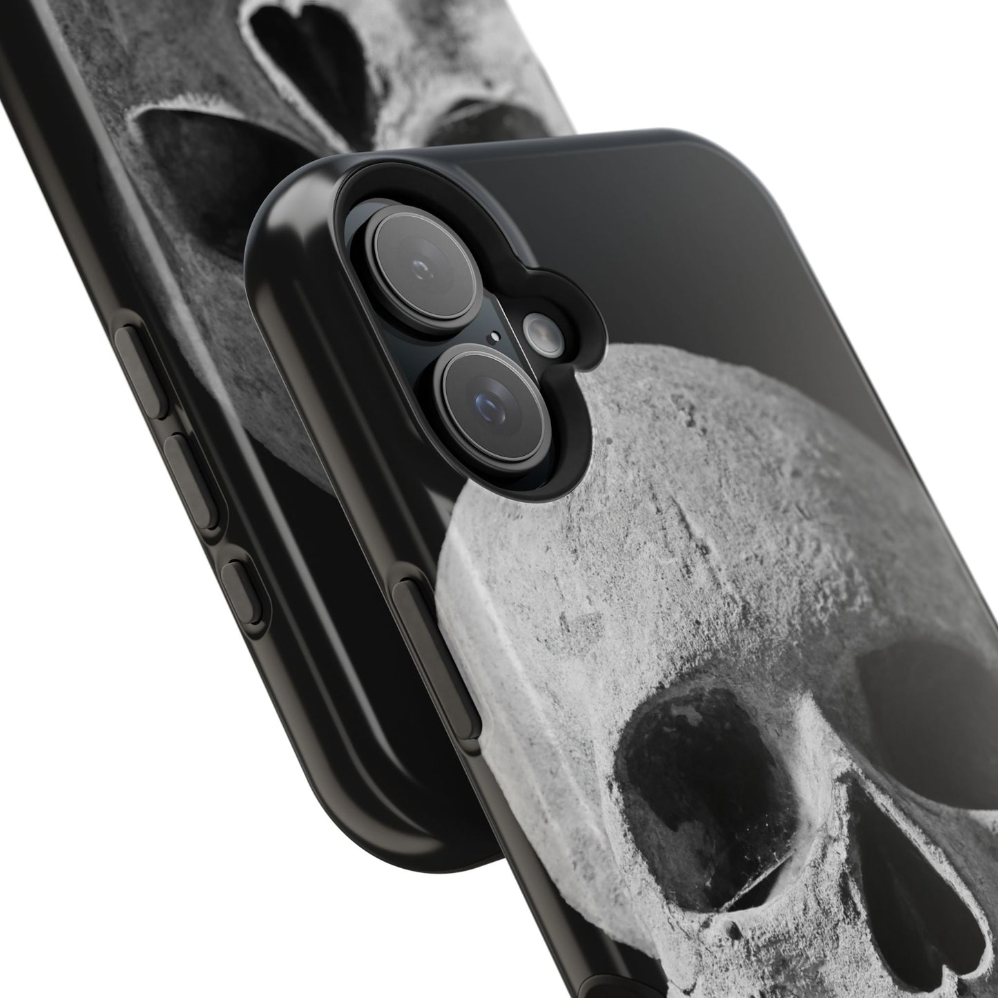 osbina | MagSafe compatible for iPhone | White Skull Phone Case | Season Collective Collection