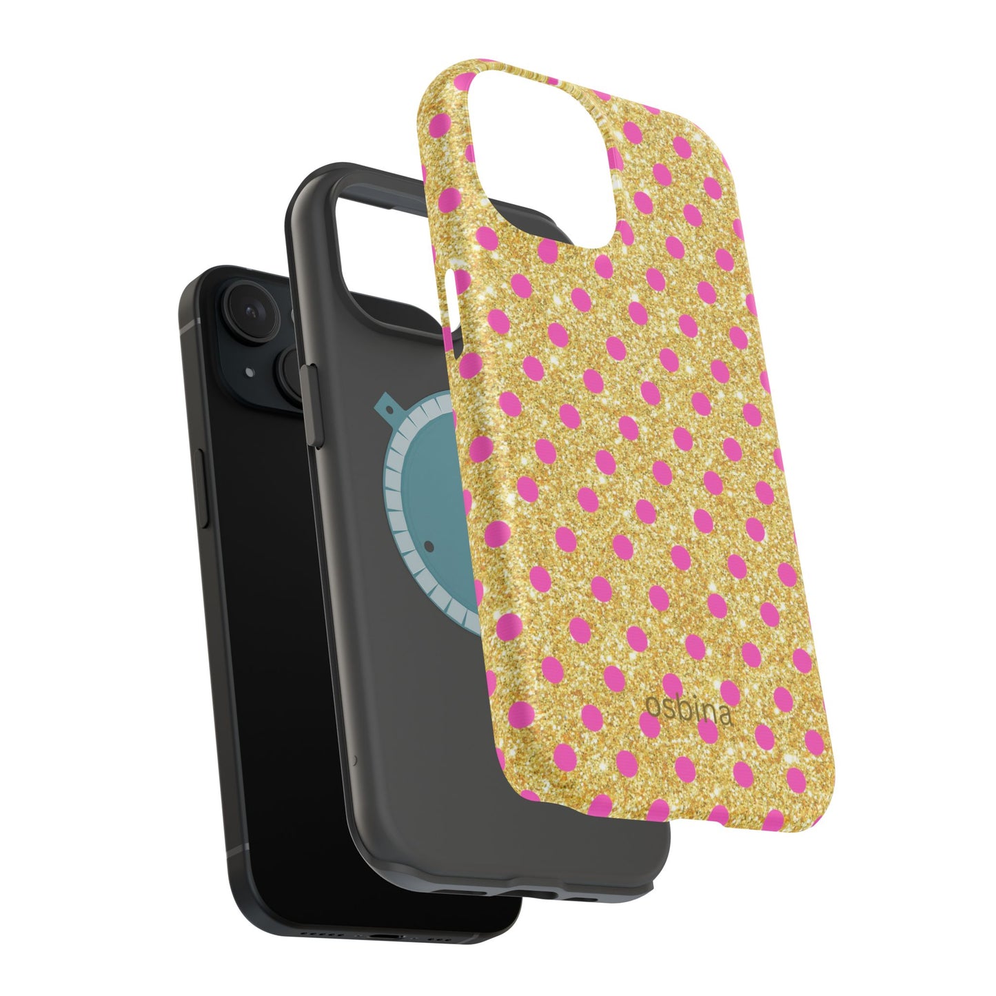 osbina | MagSafe compatible for iPhone | The Elara Phone Case | YAYOU Collection Supporting Shine Like Sable