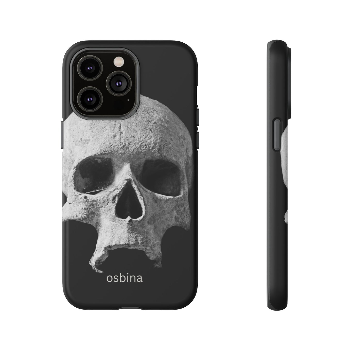osbina | White Skull Phone Case | Season Collective Collection