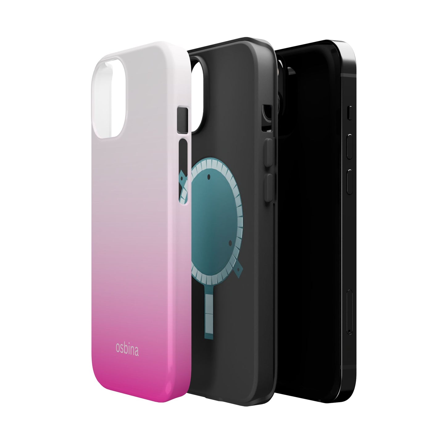 osbina | MagSafe compatible for iPhone | The Radiant Ombre Case | YAYOU Collection Supporting Shine Like Sable