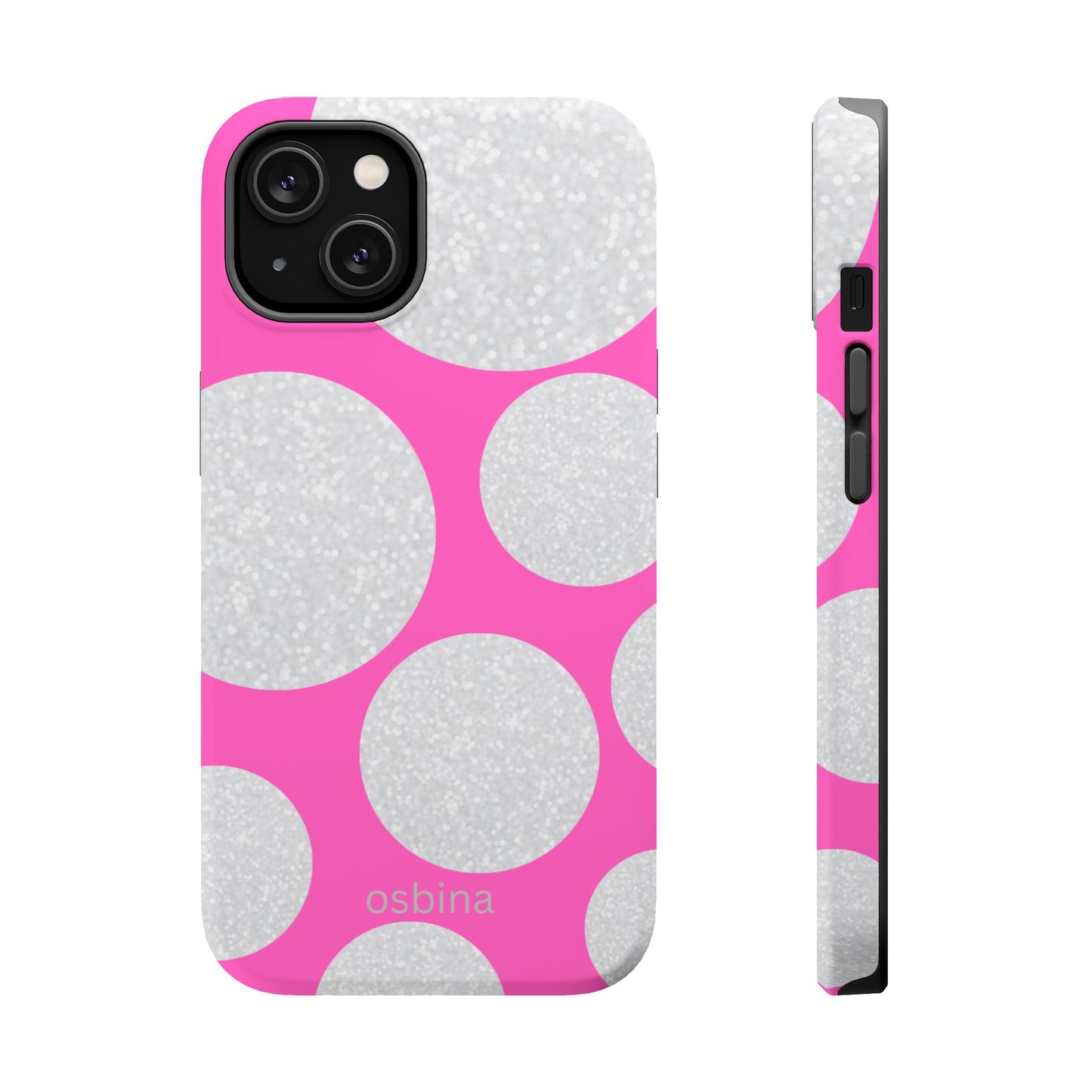 osbina | MagSafe compatible for iPhone | The Sparkling Bubbles Case | YAYOU Collection Supporting Shine Like Sable
