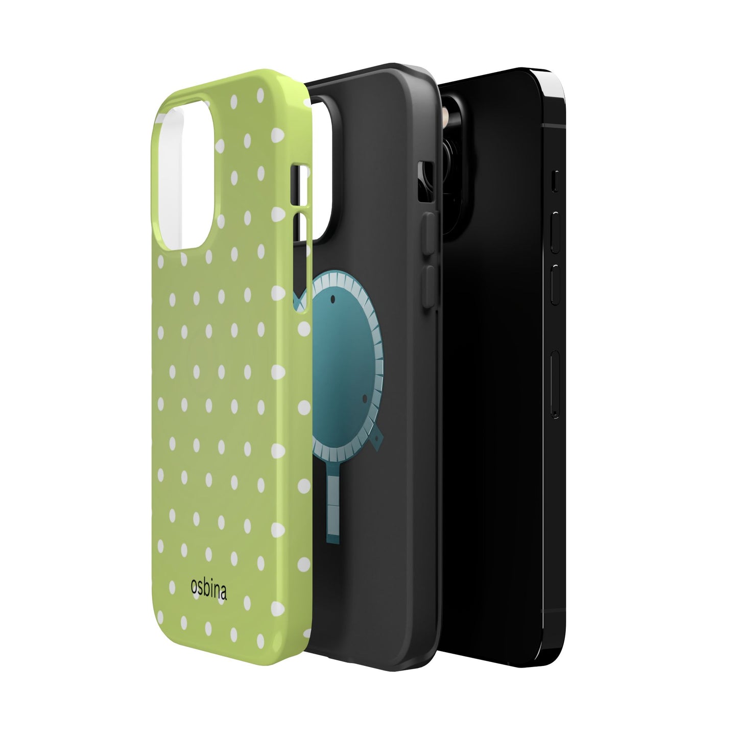 osbina | MagSafe compatible for iPhone | The Lume Dot Phone Case | Color Edit Collection