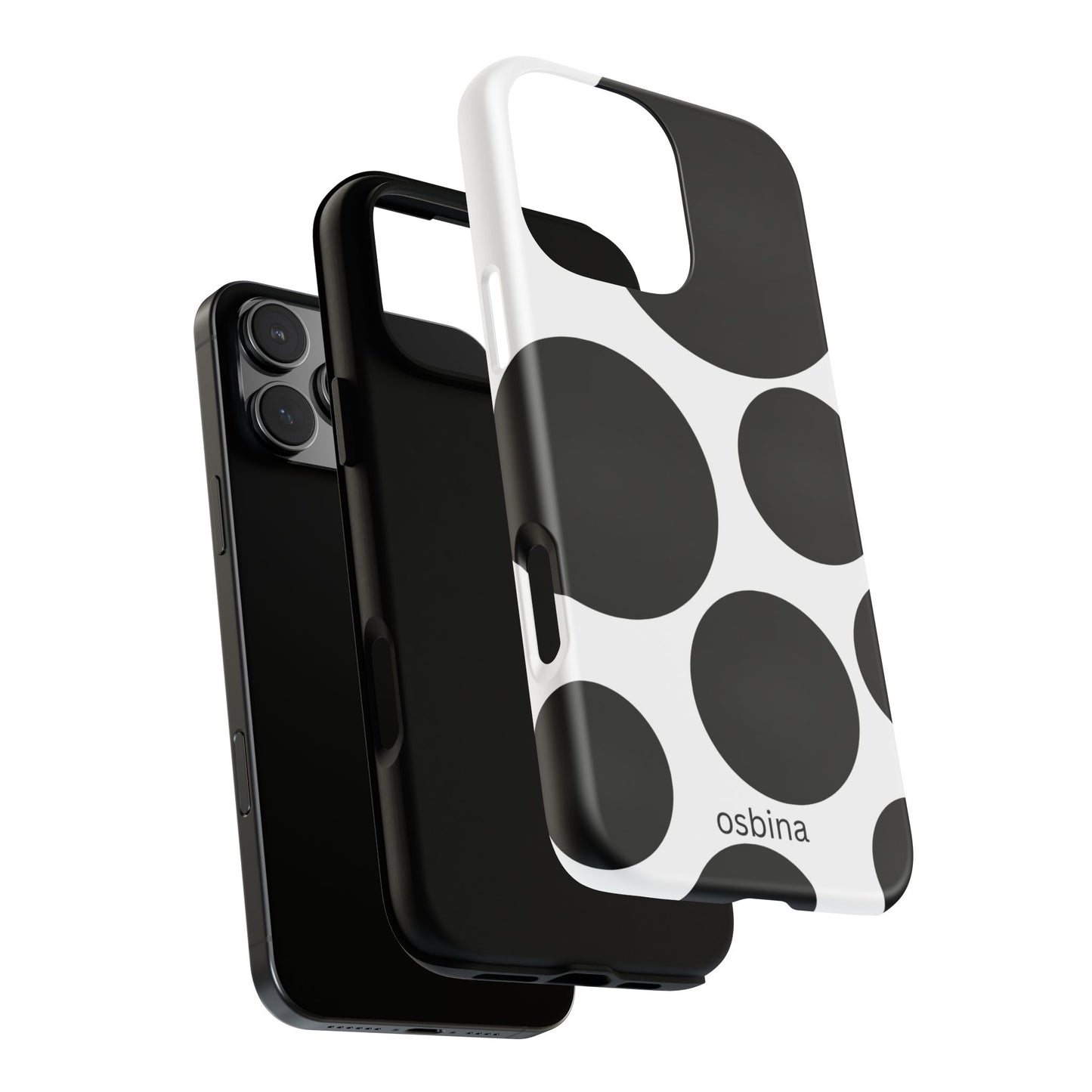 osbina | The Noir Bubbles Phone Case | Modern Muse Collection